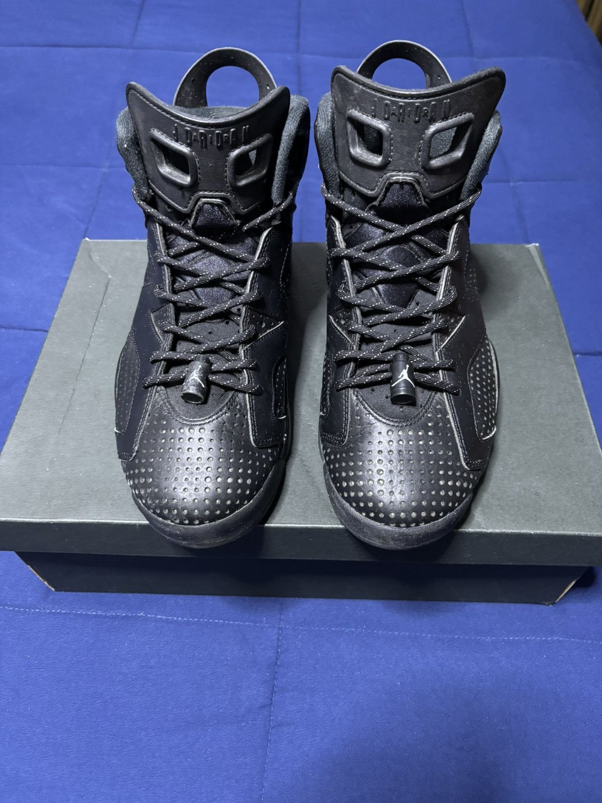 Jordan Brand Jordan 6 Retro OG Black Cat Size 8 Size US 8 / EU 41 - 1 Thumbnail