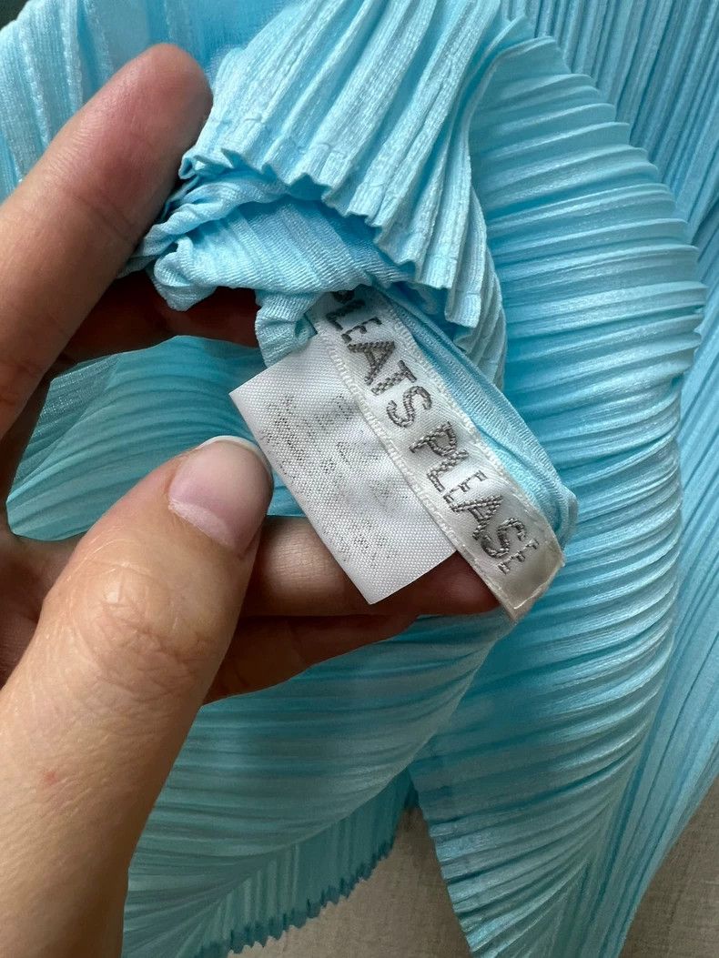 Issey Miyake issey miyake size:4 Turquoise short sleeves 2506-Nextarrow Size XXS / US 00 / IT 34 - 5 Thumbnail