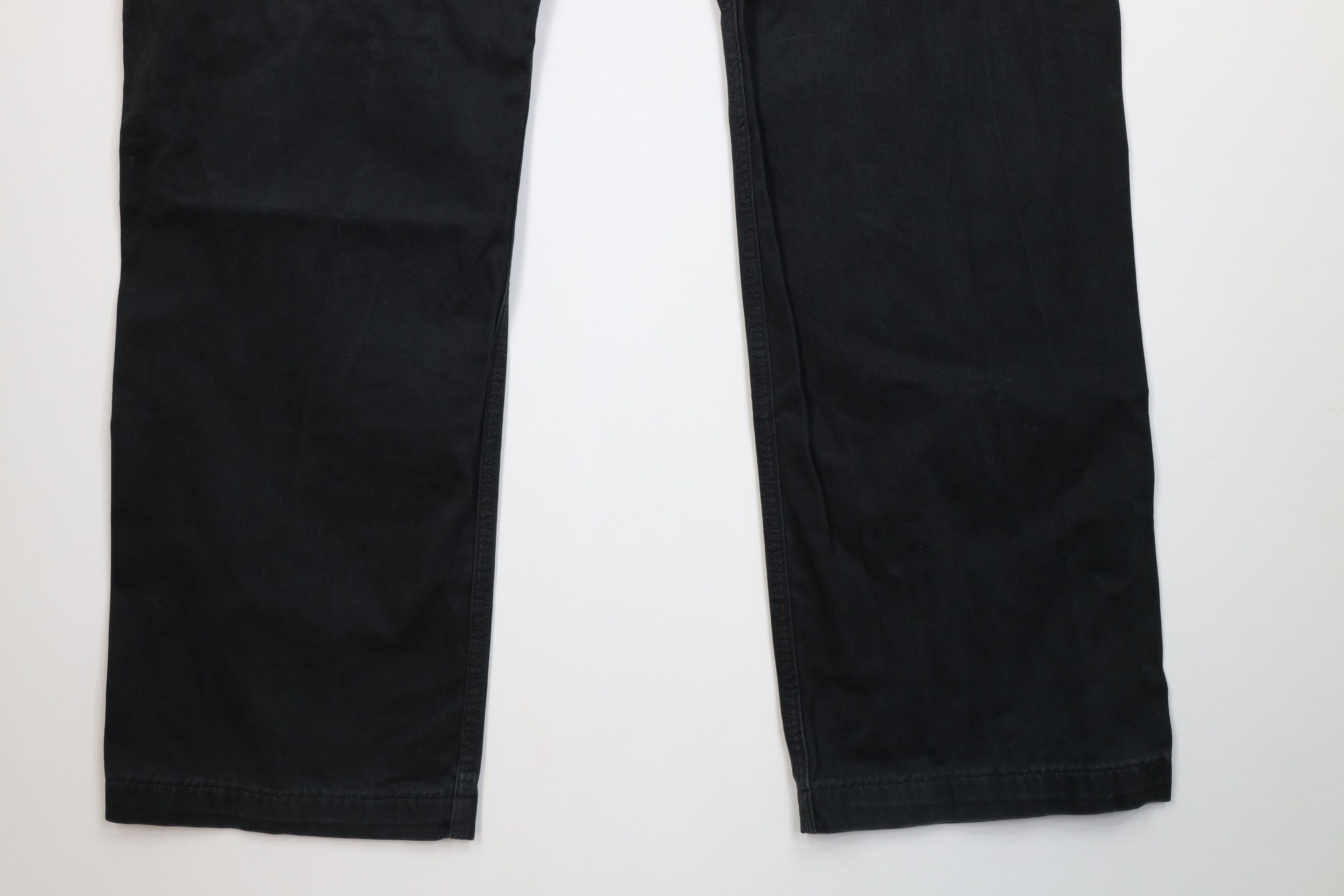 Carhartt Vintage Y2K Carhartt Wide Leg Dungaree Pants Black Cotton Size US 40 / EU 56 - 14 Thumbnail