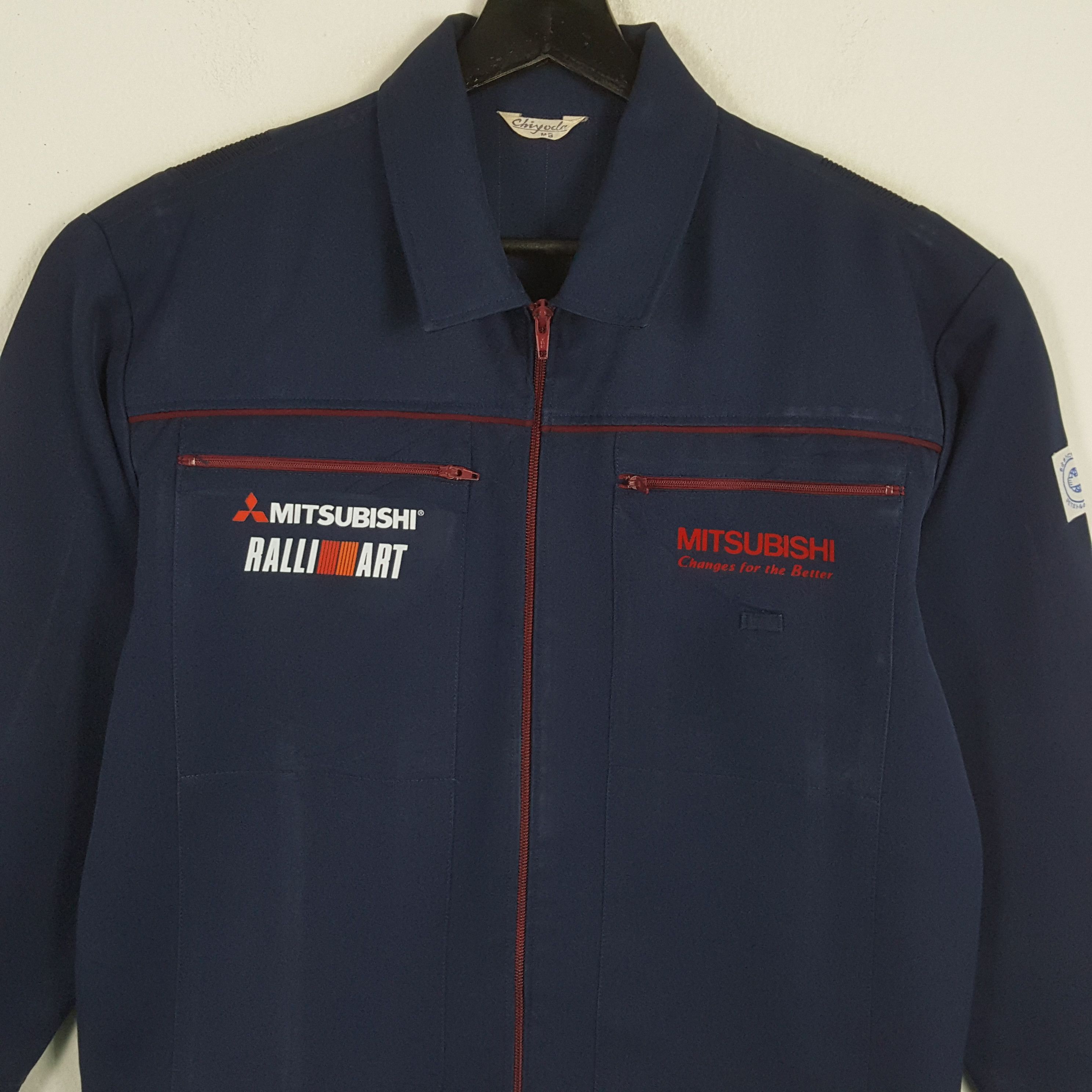 Japanese Brand × Vintage MITSUBISHI RALLI ART Japanese Motorsports Custom Art Jacket Size US M / EU 48-50 / 2 - 4 Thumbnail