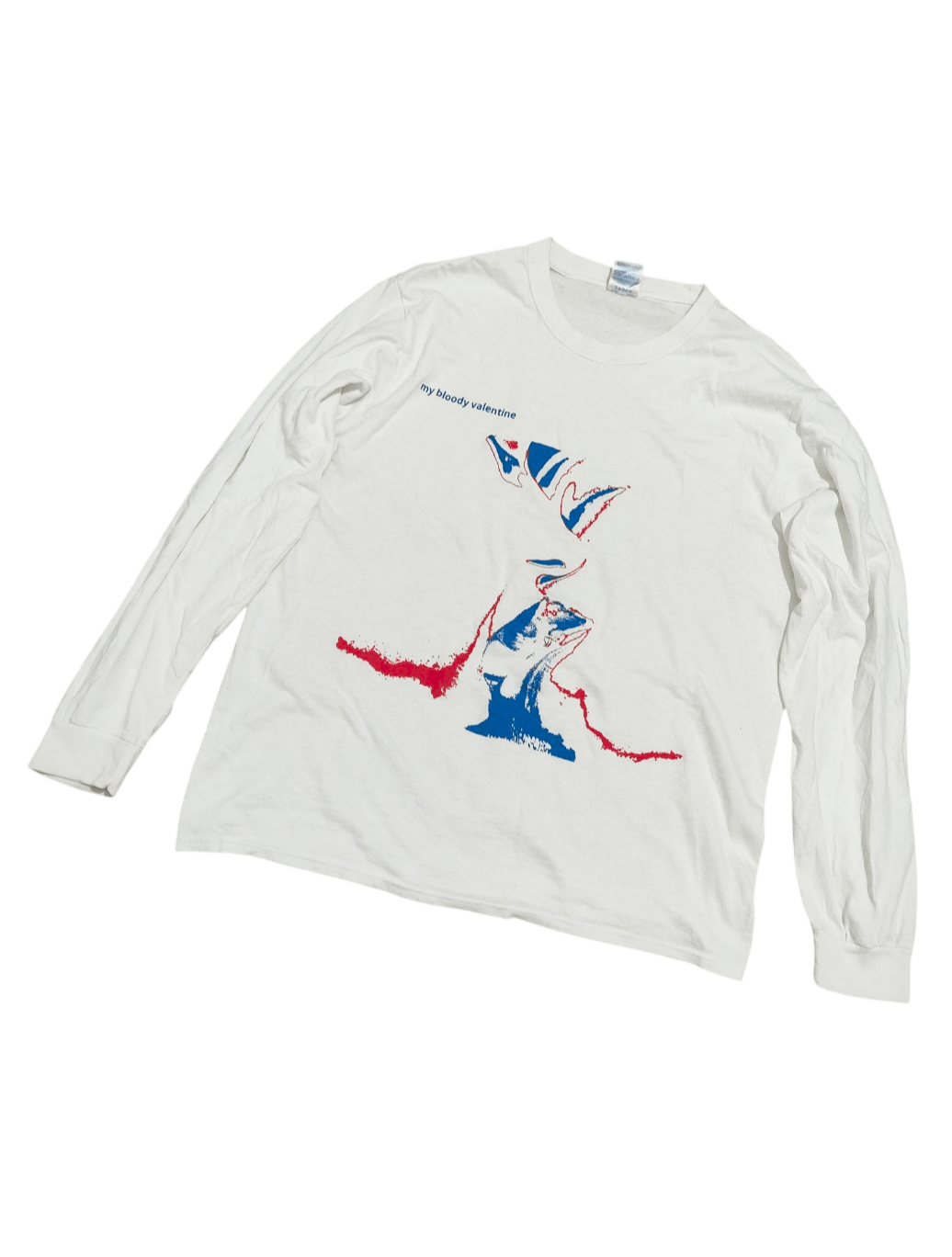 Band Tees Mid 00s MY BLOODY VALENTINE GLIDER LS T-Shirt Shoegaze Size US L / EU 52-54 / 3 - 1 Thumbnail