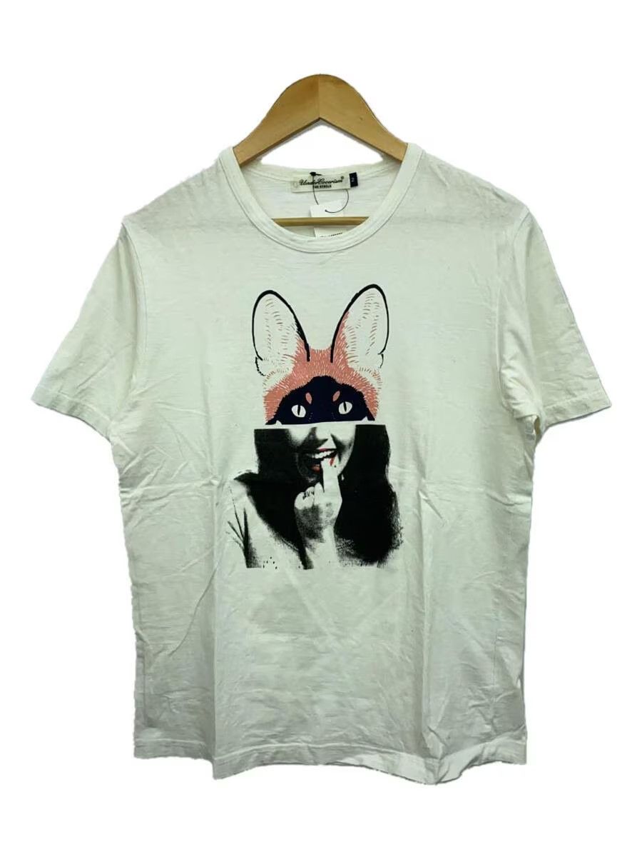 image of Undercover Fox Lady Tee in White, Men's (Size Medium)
