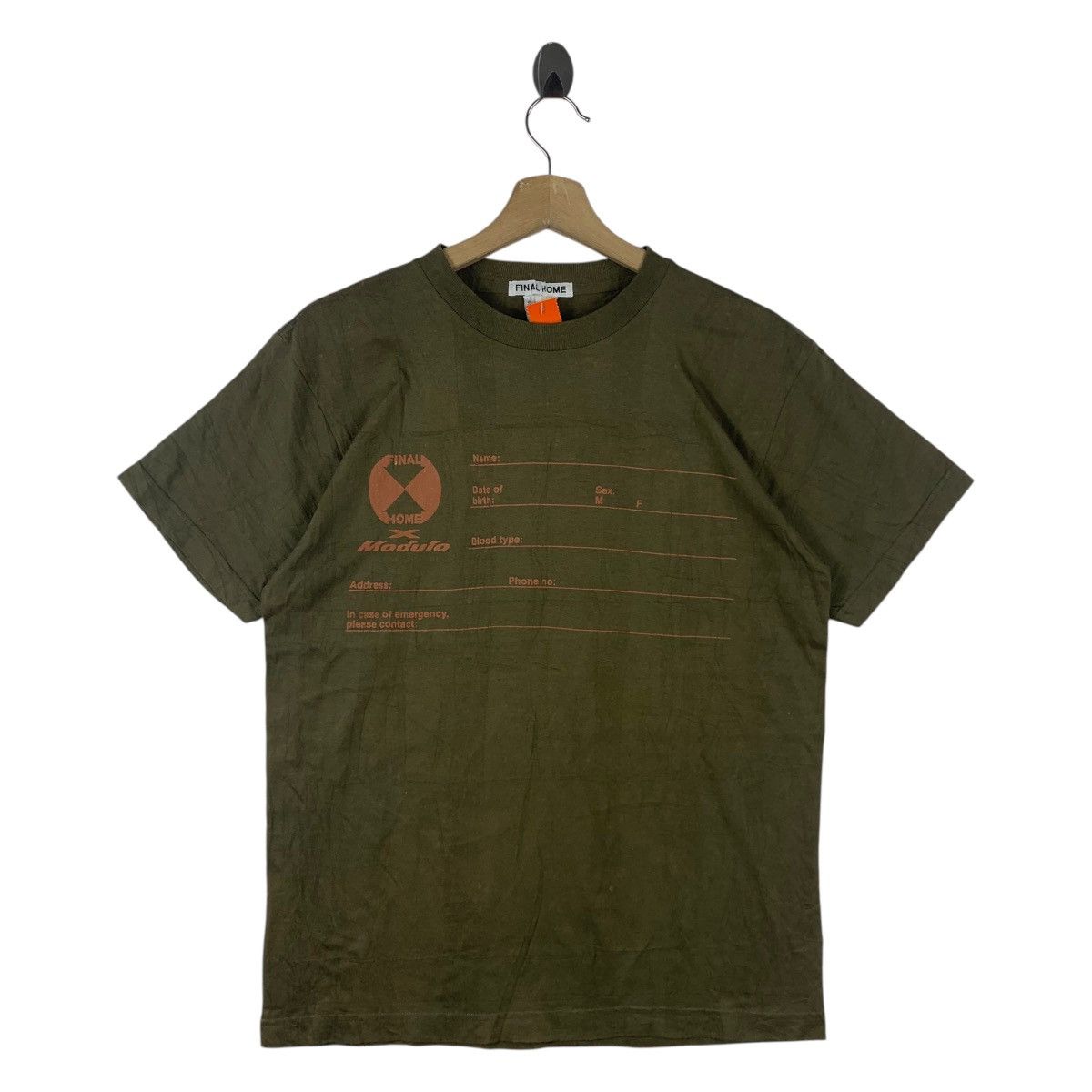 Final Home × Japanese Brand FINAL HOMME spellout design japanesebrand tee Size US S / EU 44-46 / 1 - 1 Thumbnail