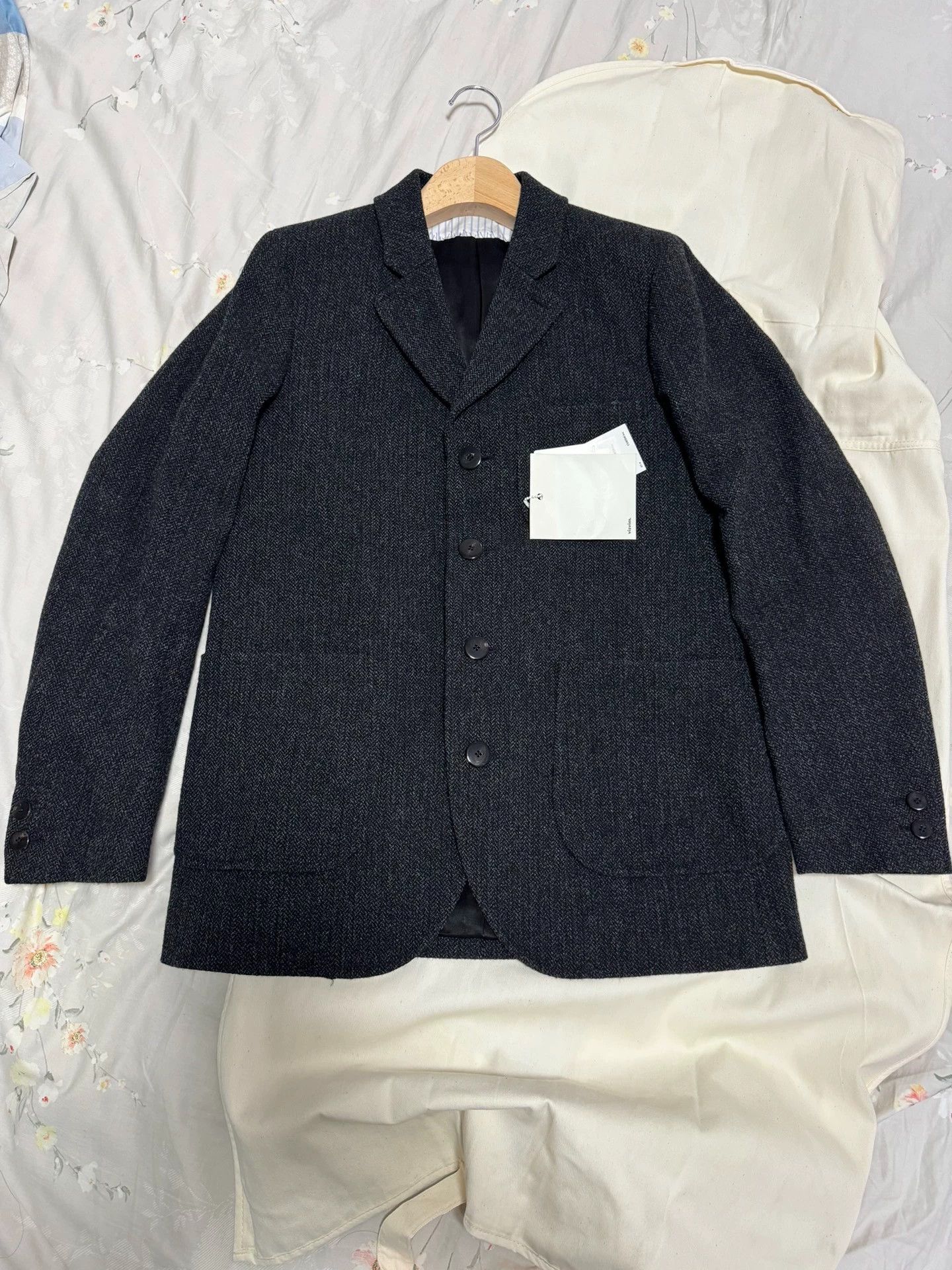 Visvim visvim 17aw Snowflake Wool silk suit jacket Size US M / EU 48-50 / 2 - 1 Thumbnail