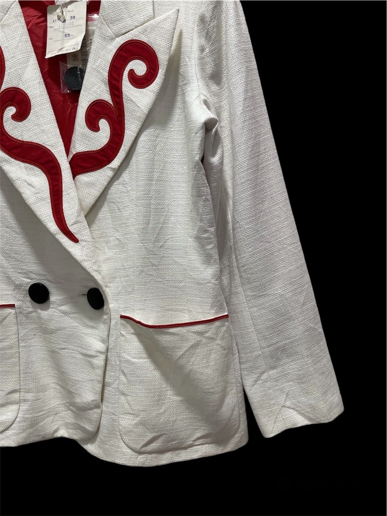 Saint Laurent Paris YVES SAINT LAUREN RIVE GAUCHE BLAZER JACKET Size S / US 4 / IT 40 - 2 Thumbnail