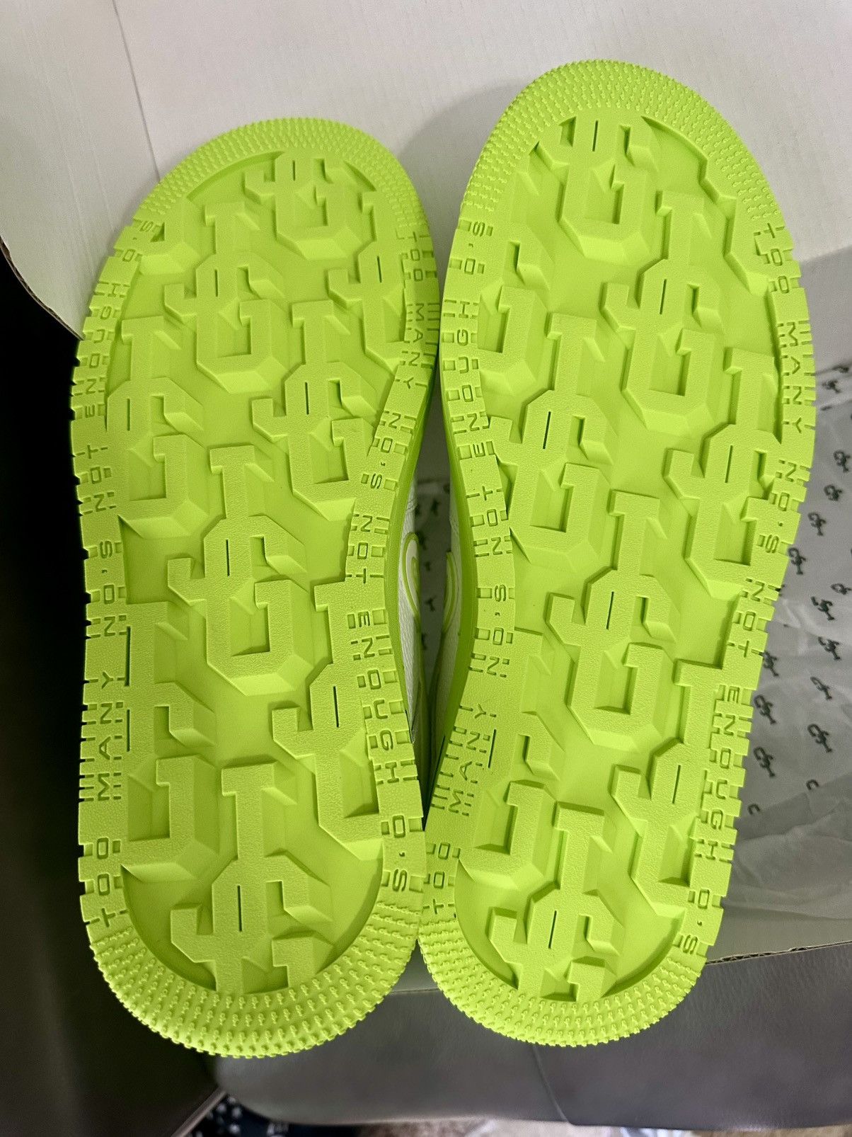 John Geiger John Geiger GF-01 white/lime size 12. DS Size US 12 / EU 45 - 3 Thumbnail