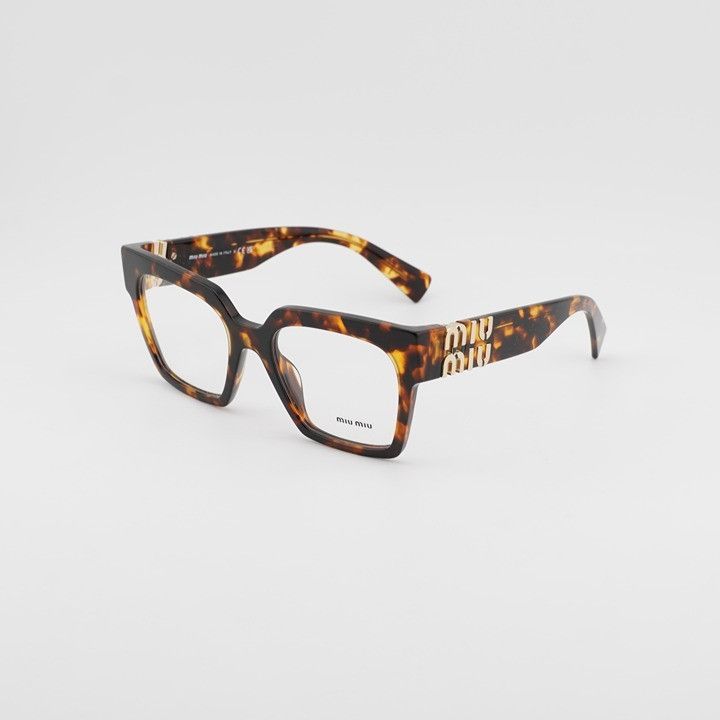 Miu Miu MU04UV VAU1O1 Eyeglasses Honey Havana 52mm Square