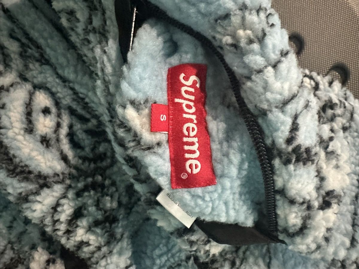 Supreme Supreme bandanna reversible fleece jacket Size US S / EU 44-46 / 1 - 3 Thumbnail