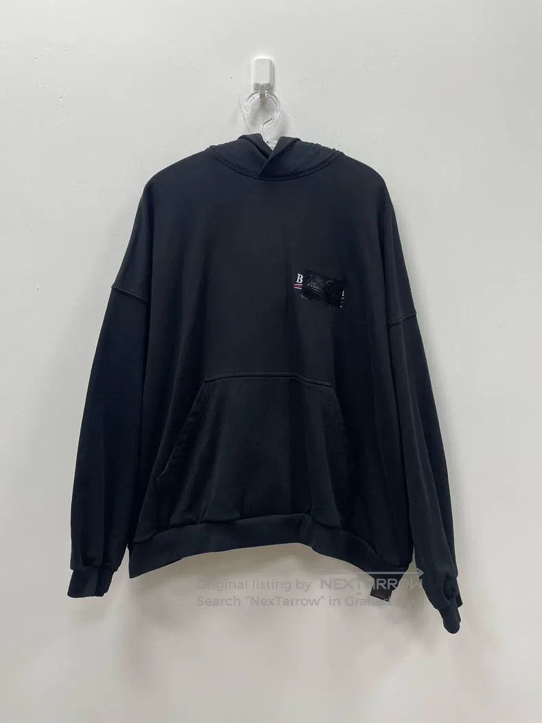 Balenciaga Balenciaga Tape Cola Hoodie Size US S / EU 44-46 / 1 - 1 Thumbnail