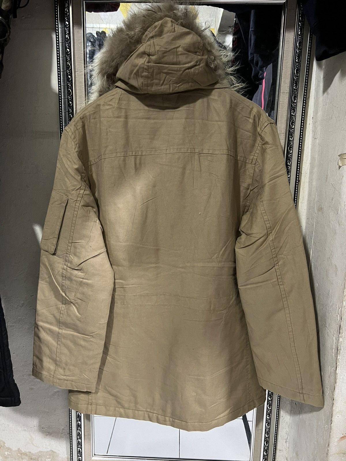 Kansai Yamamoto Kansai Jeans by Kansai Yamamoto Canvas Puffer Fur Parkas Size US M / EU 48-50 / 2 - 3 Thumbnail