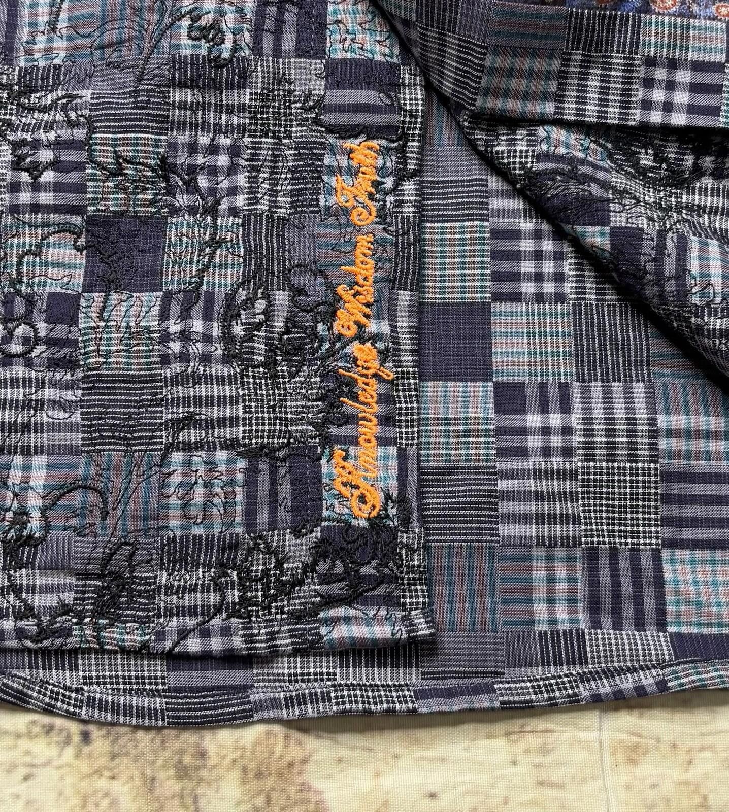 Robert Graham Robert Graham Shirt Mens S Classic Fit Embroidered Patchwork Size US S / EU 44-46 / 1 - 9 Thumbnail