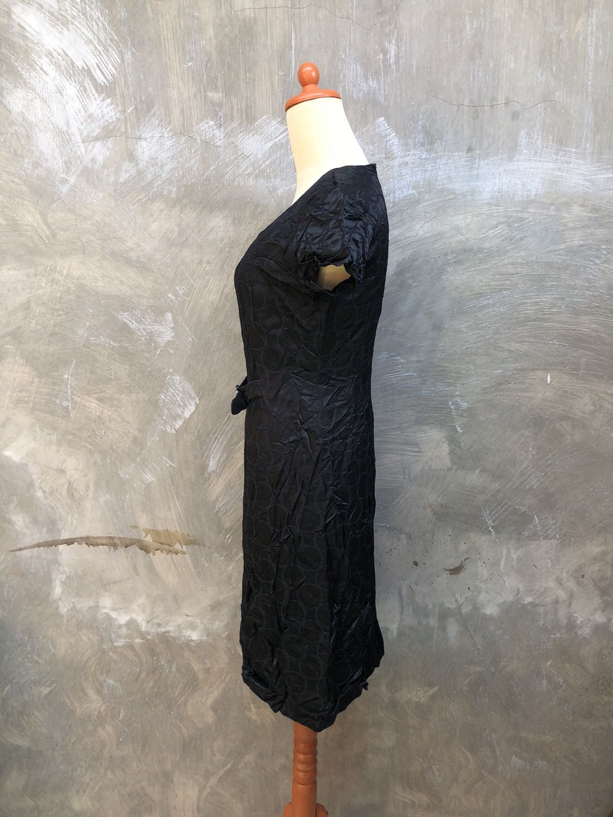 Courreges Courreges Midi Black Dress Size XS / US 0-2 / IT 36-38 - 5 Thumbnail