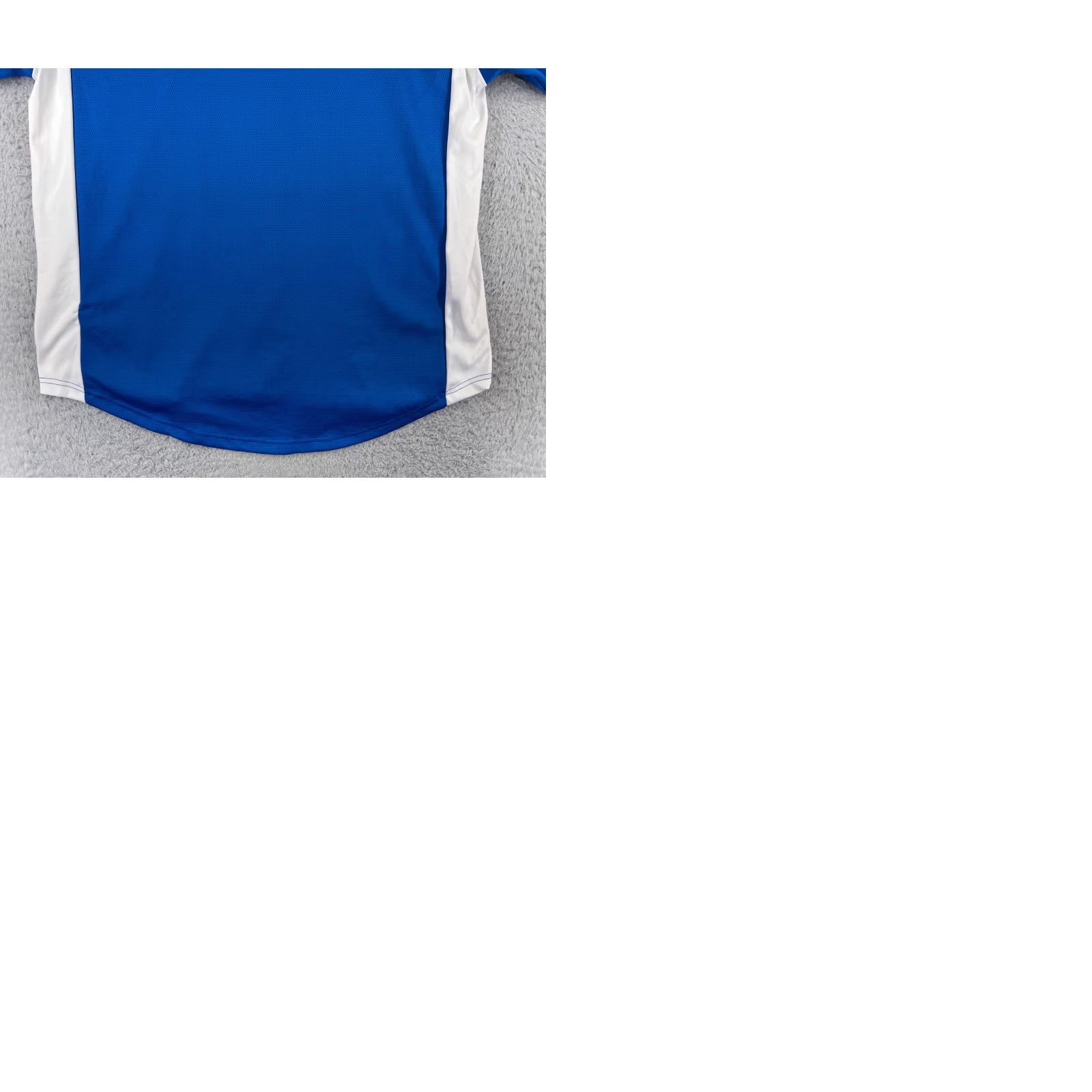 Champion Champion Baseball Jersey Adult XL Blue Button Up Polyester Jersey Mens Regular Short Sleeve Sports Gym Casual Shirt Size US XL / EU 56 / 4 - 10 Thumbnail
