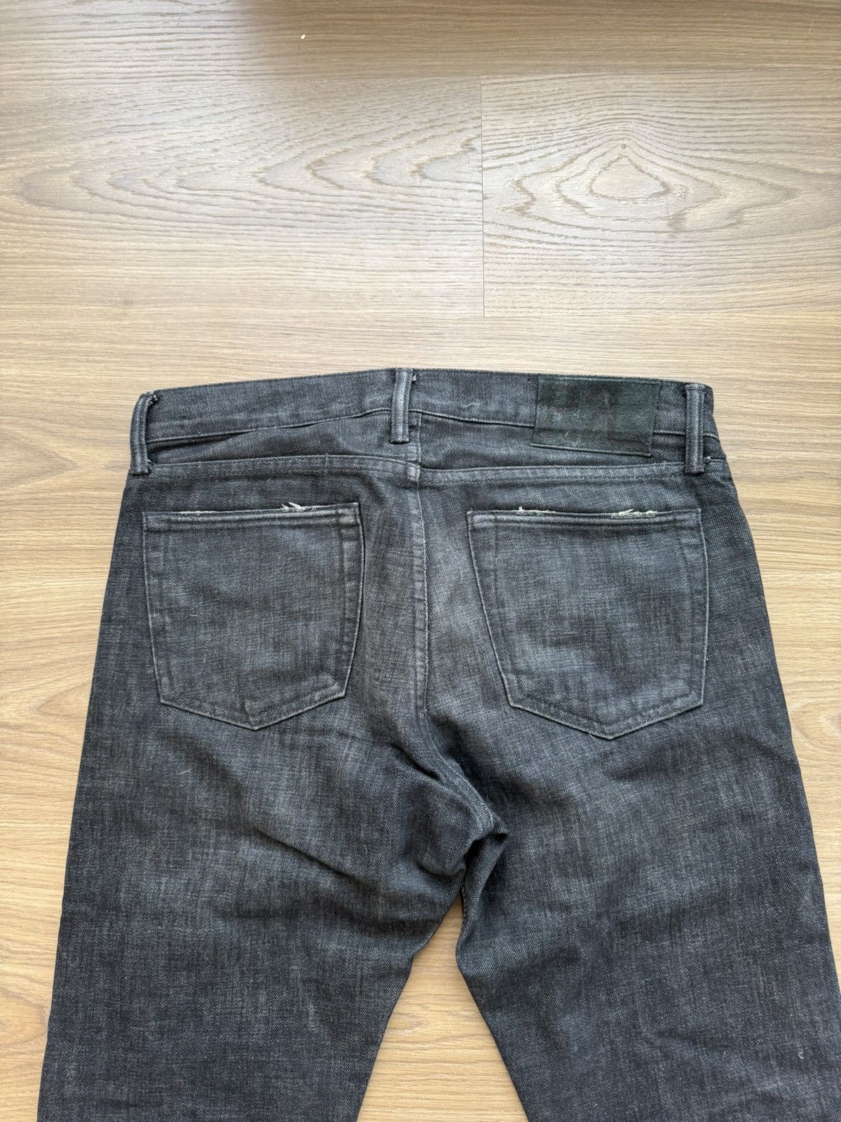 RRL Ralph Lauren RRL Men’s Slim Narrow Jeans, Sz 30 X 32, Black wash Size US 30 / EU 46 - 10 Thumbnail