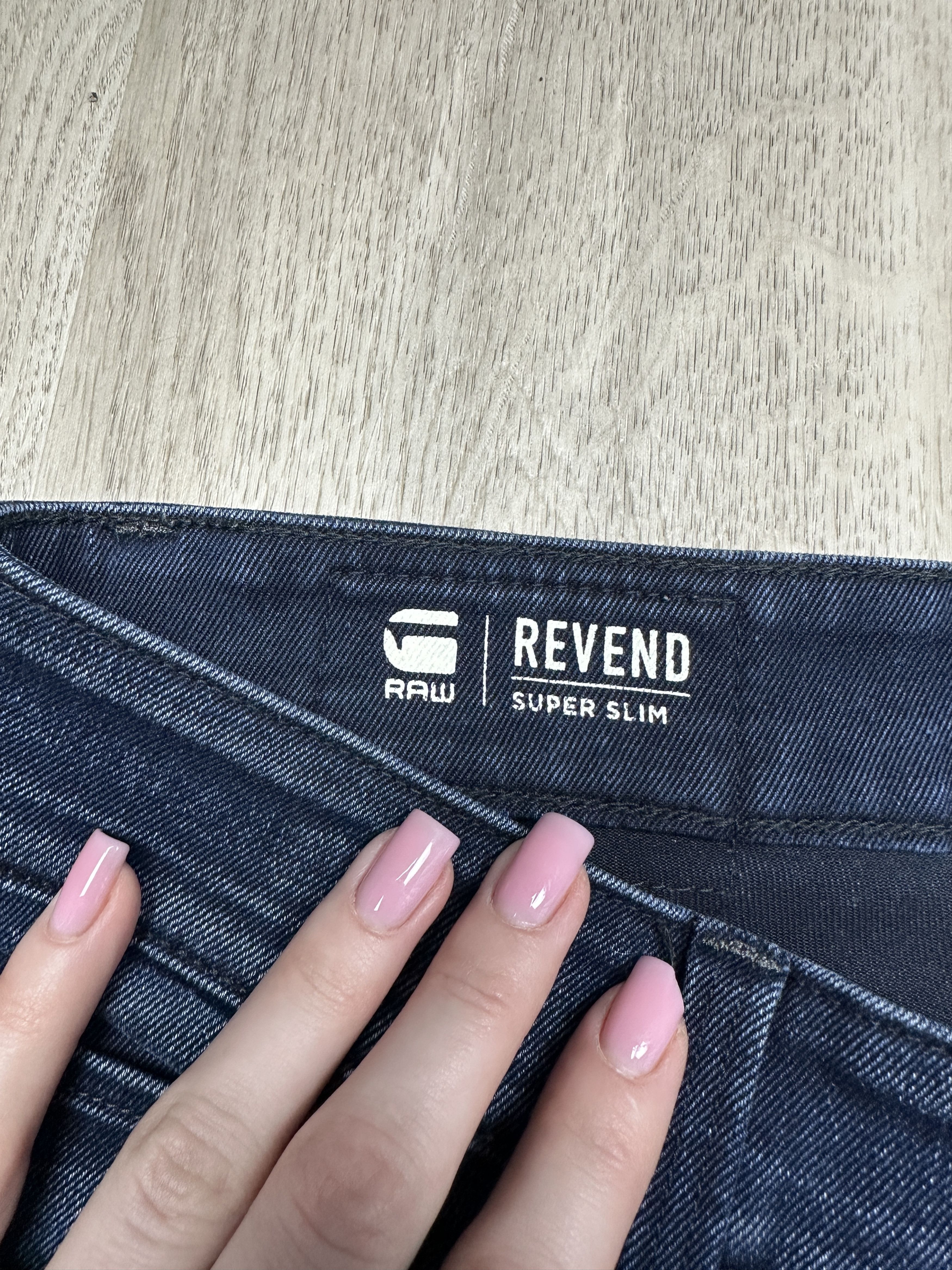 G-Star G Star Raw Mens Revend Super Slim Denim Pants Jeans Size US 33 - 3 Thumbnail
