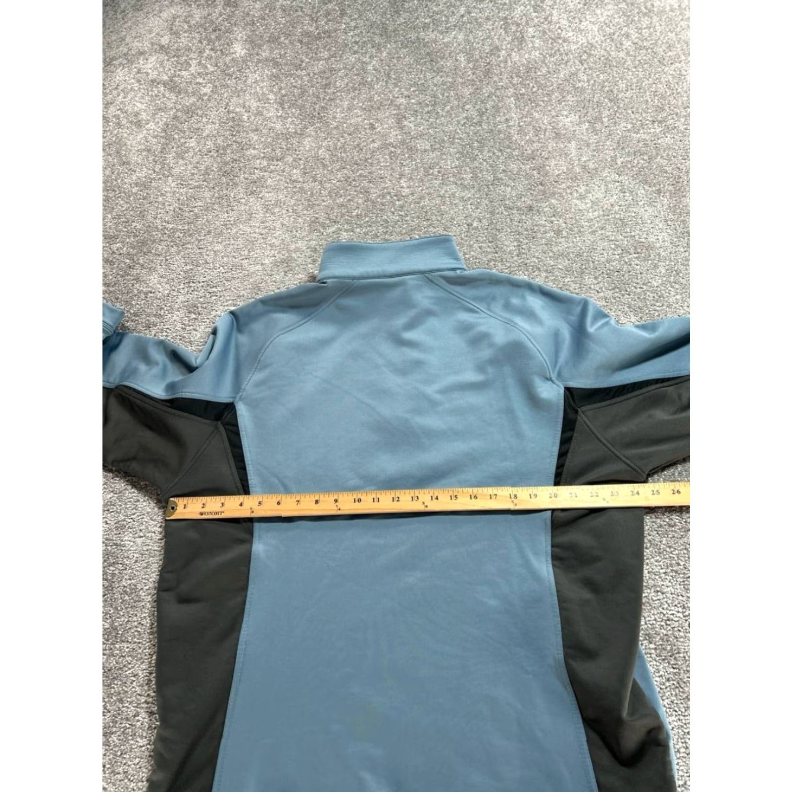 Nike Nike Golf Fit Therma Top Mens XL Blue Stretch Quarter Zip Performance Athleisure Size US XL / EU 56 / 4 - 4 Thumbnail