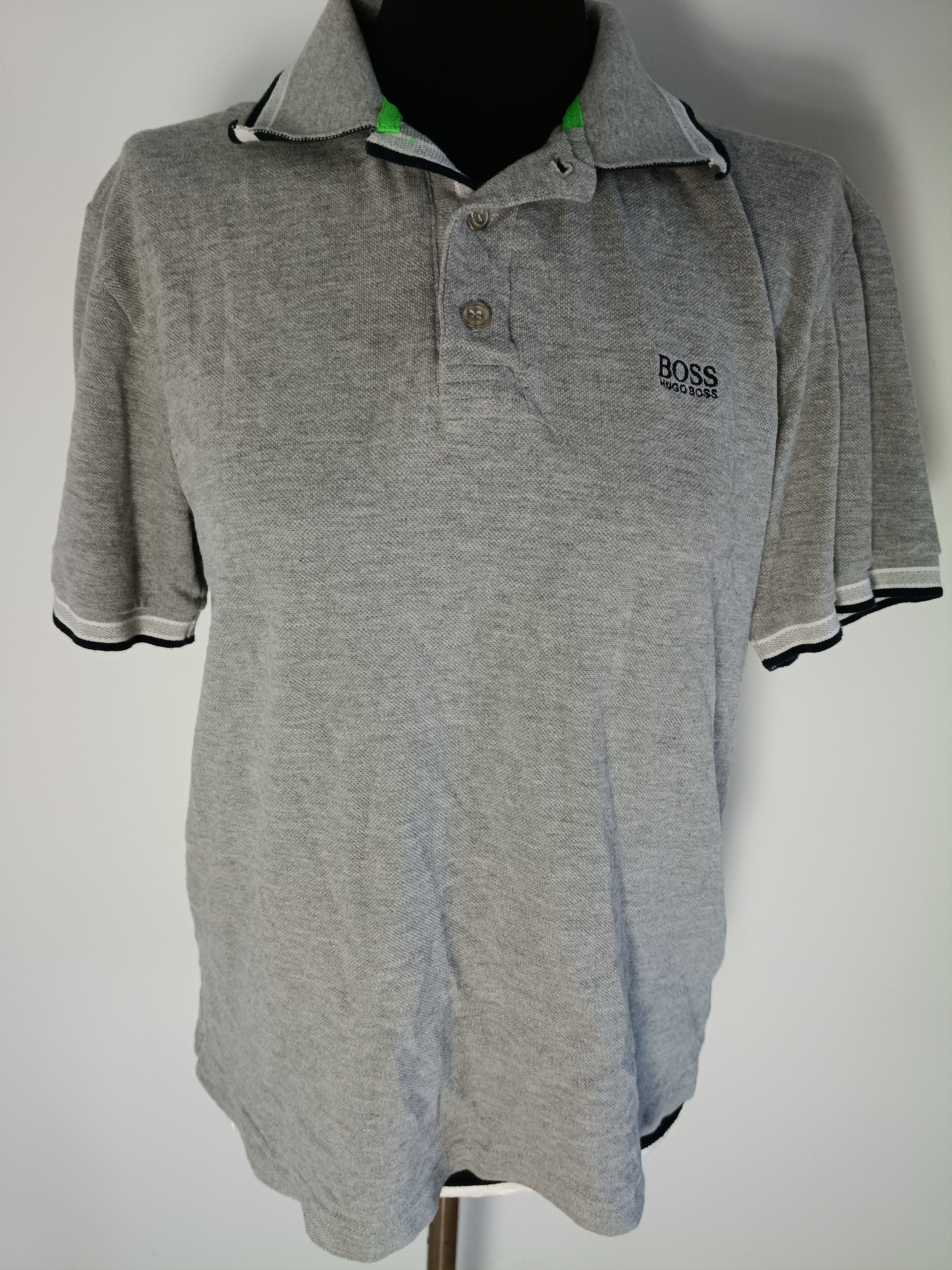 Hugo Boss Vintage Hugo Boss polo Size US L / EU 52-54 / 3 - 1 Thumbnail
