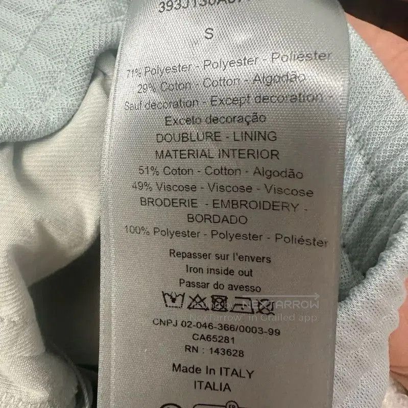 Dior Dior Summer Light Blue Cotton Men's Shorts . Size US 27 - 5 Thumbnail