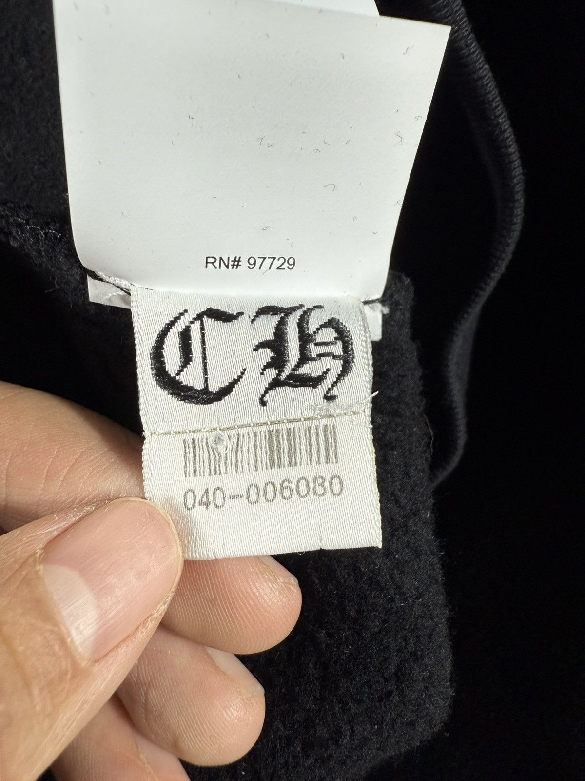 Chrome Hearts 🔥Chrome Hearts Black Half Zip Sweatshirt🔥 Size US M / EU 48-50 / 2 - 8 Thumbnail