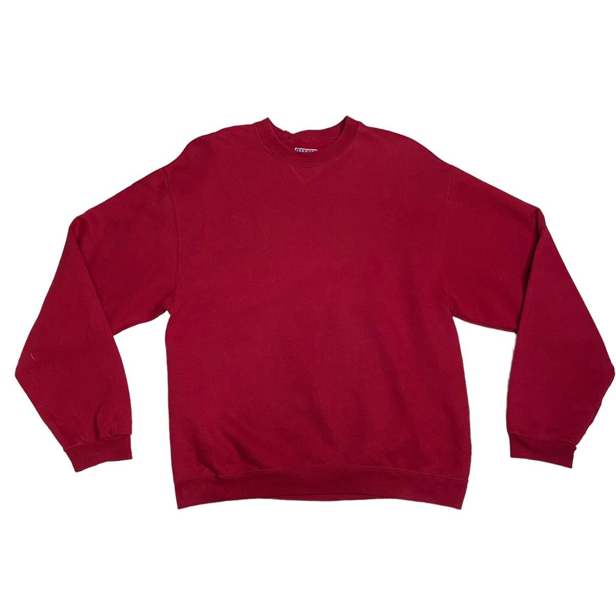Jerzees × Vintage Jersers Vintage Plain Red Sweatshirt Size US M / EU 48-50 / 2 - 5 Thumbnail