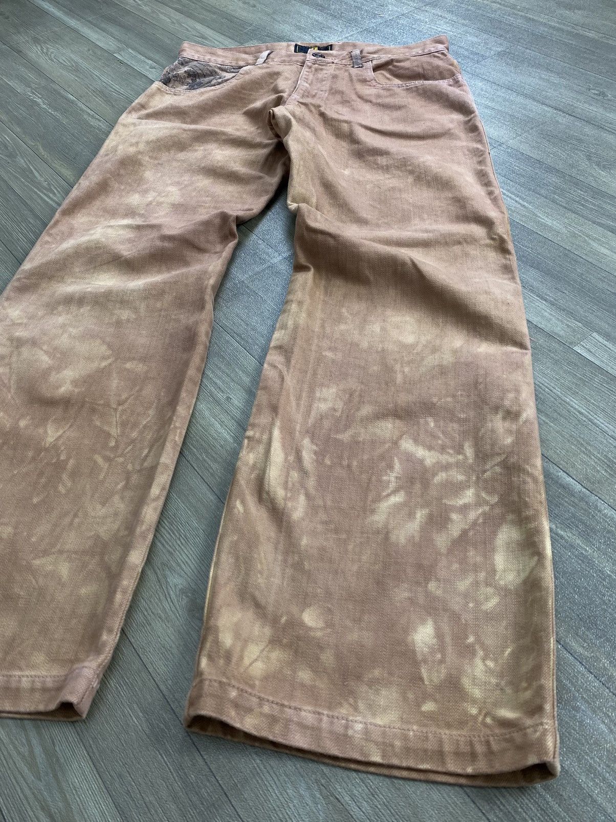 Mizra Jeans Kyoto Rare Mizra Kyoto Reconstructed Hybird Patch Seasoned Denim Size US 34 / EU 50 - 2 Thumbnail