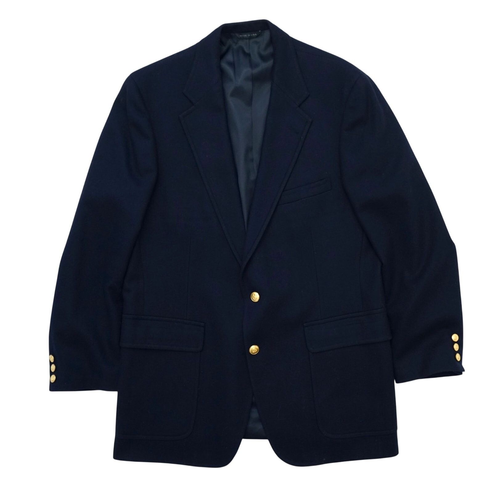 Chaps Ralph Lauren Vintage 90s Chaps Ralph Lauren Navy Blazer Mens 44 Size US XL / EU 56 / 4 - 1 Thumbnail