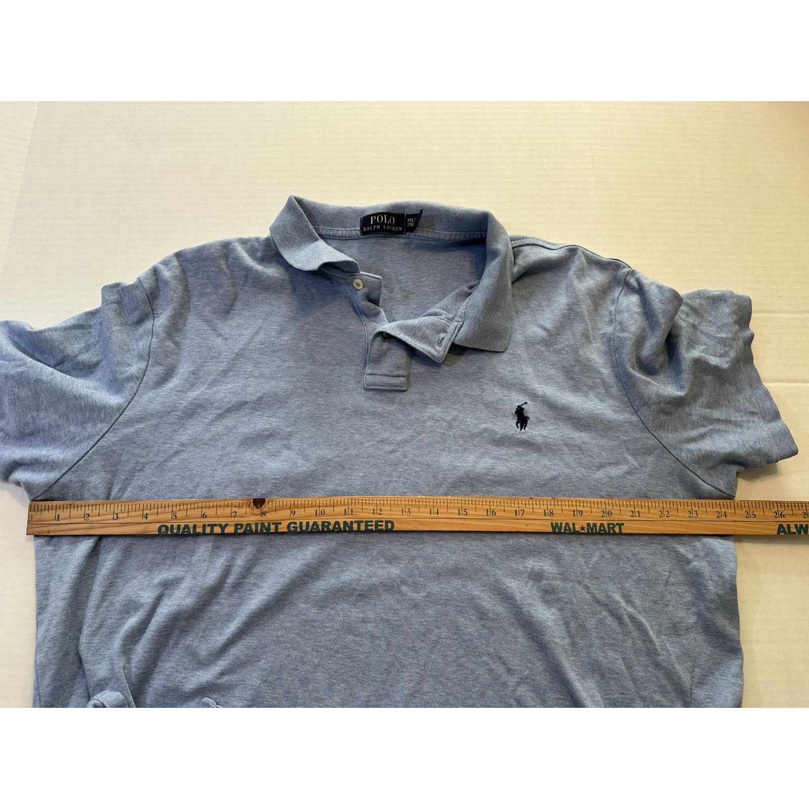 Polo Ralph Lauren Polo Ralph Lauren Classic Fit Polo XXL Blue Preppy Pony Golf Size US XXL / EU 58 / 5 - 6 Thumbnail
