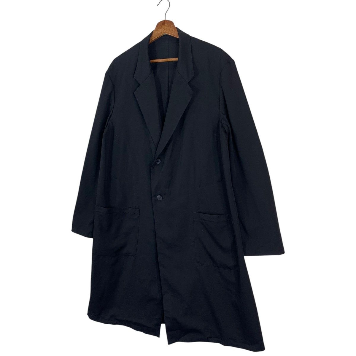 Yohji Yamamoto SS 2023 YOHJI YAMAMOTO POUR HOMME OVERCOAT JACKET Size US M / EU 48-50 / 2 - 10 Thumbnail