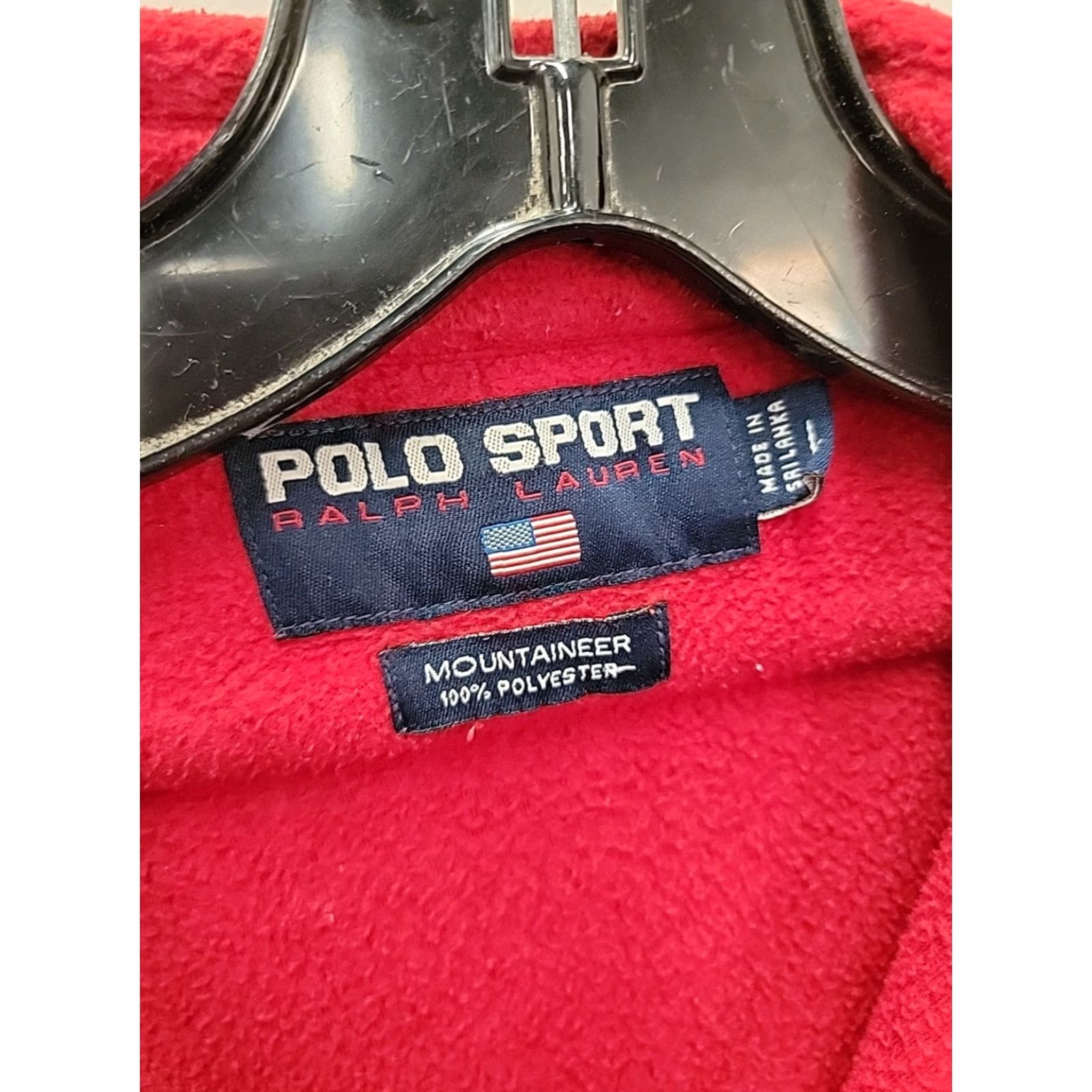 Vintage VINTAGE Polo Sport Mountaineer Shirt Button Up L Men's Red Size US L / EU 52-54 / 3 - 2 Thumbnail