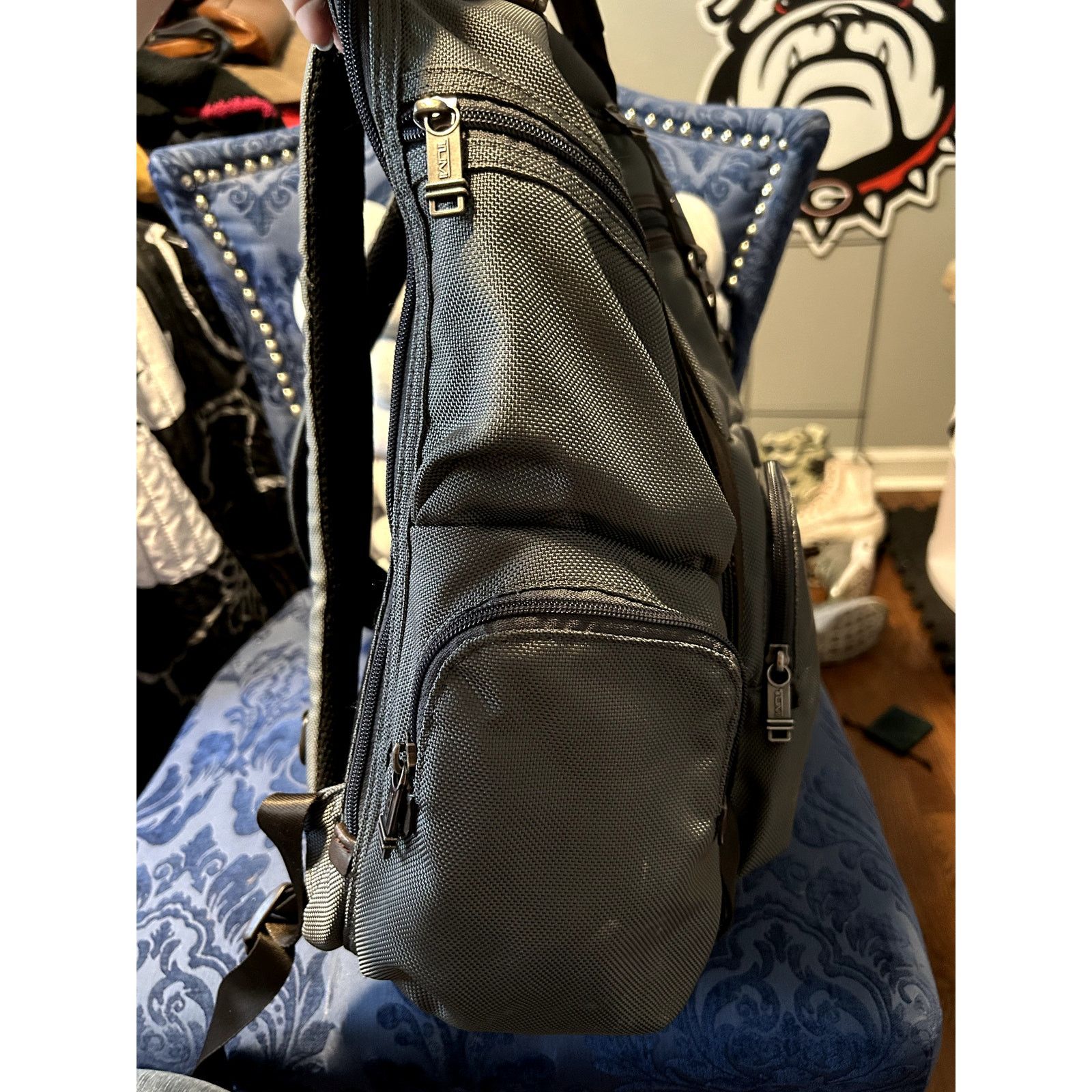 Tumi Tumi Alpha Bravo Backpack Grey Brown Size ONE SIZE - 4 Thumbnail