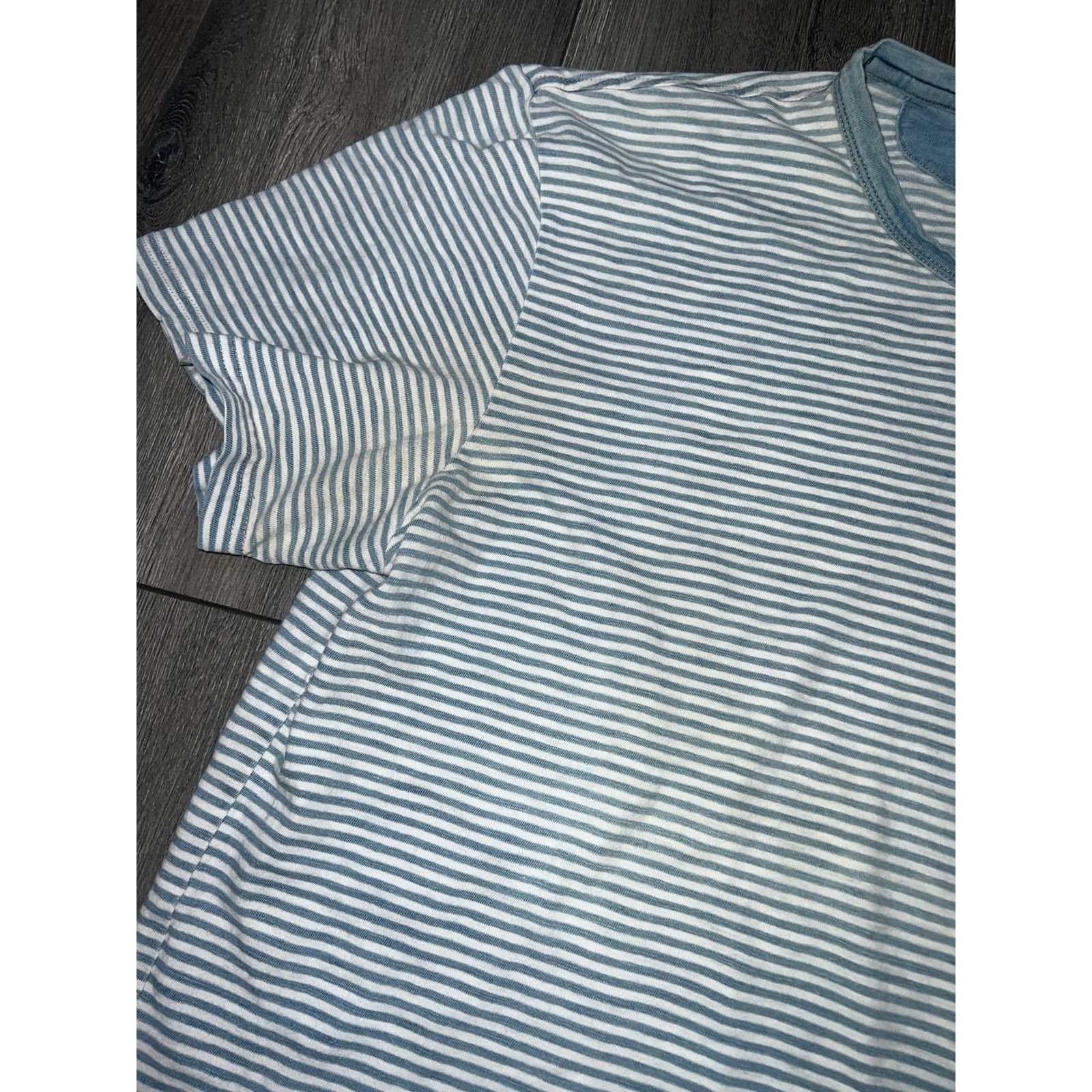 Faherty Faherty Short Sleeve Indigo Pocket Tee XXL blue A003248 Size US XXL / EU 58 / 5 - 4 Thumbnail
