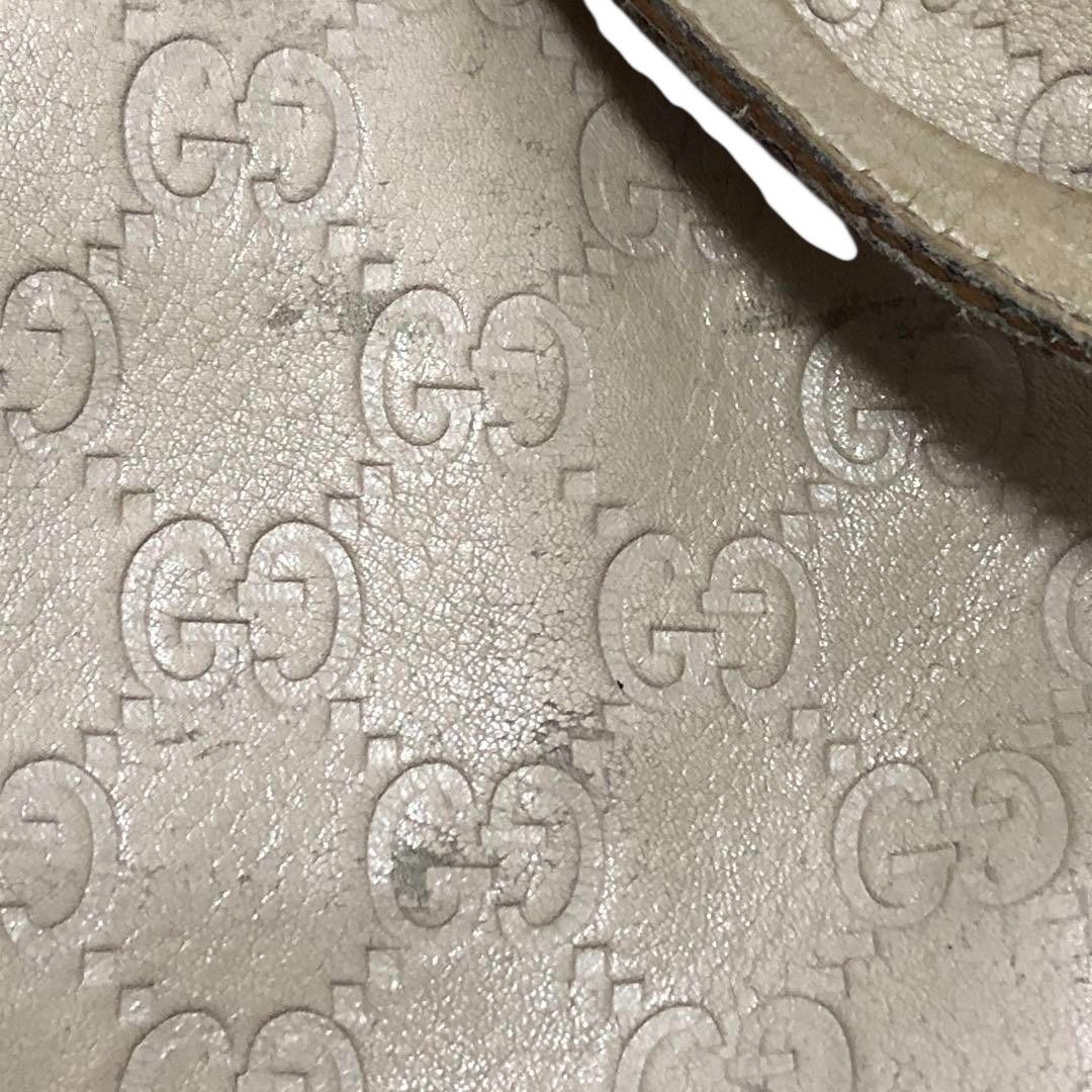 Gucci Gucci - Abbey Leather White Shoulder Bag Handbag Vintage Size ONE SIZE - 11 Thumbnail