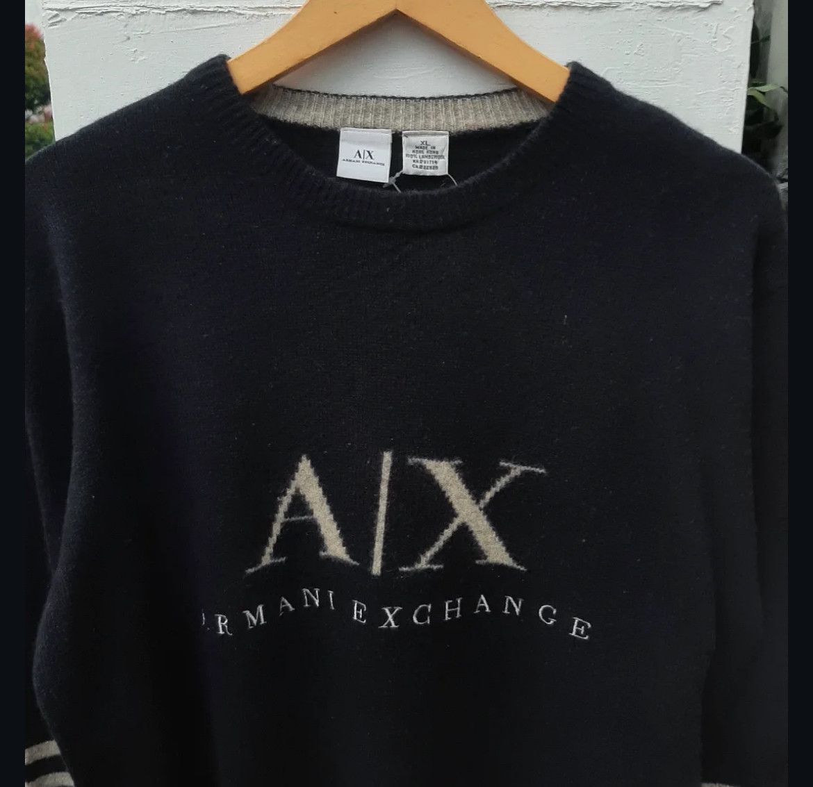 Armani 2000s Armani Exchange GA Knit Sweater Size US L / EU 52-54 / 3 - 2 Thumbnail