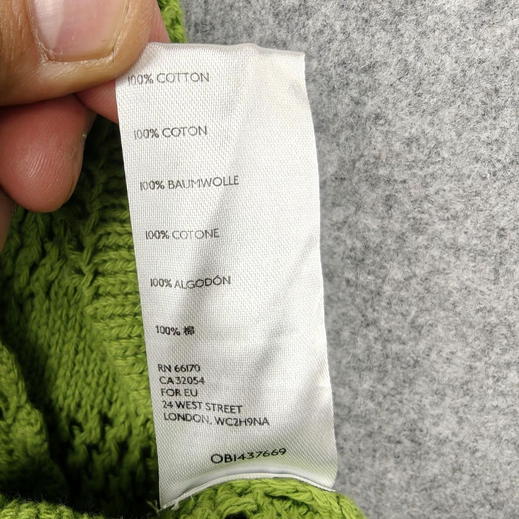 Free People FP Beach Free People Sweater Shrug Womens Small Green Open Knit Tie Front Crop | Knit | Open-Knit | Shrug | Casual | Spring | Womens Size S / US 4 / IT 40 - 5 Thumbnail