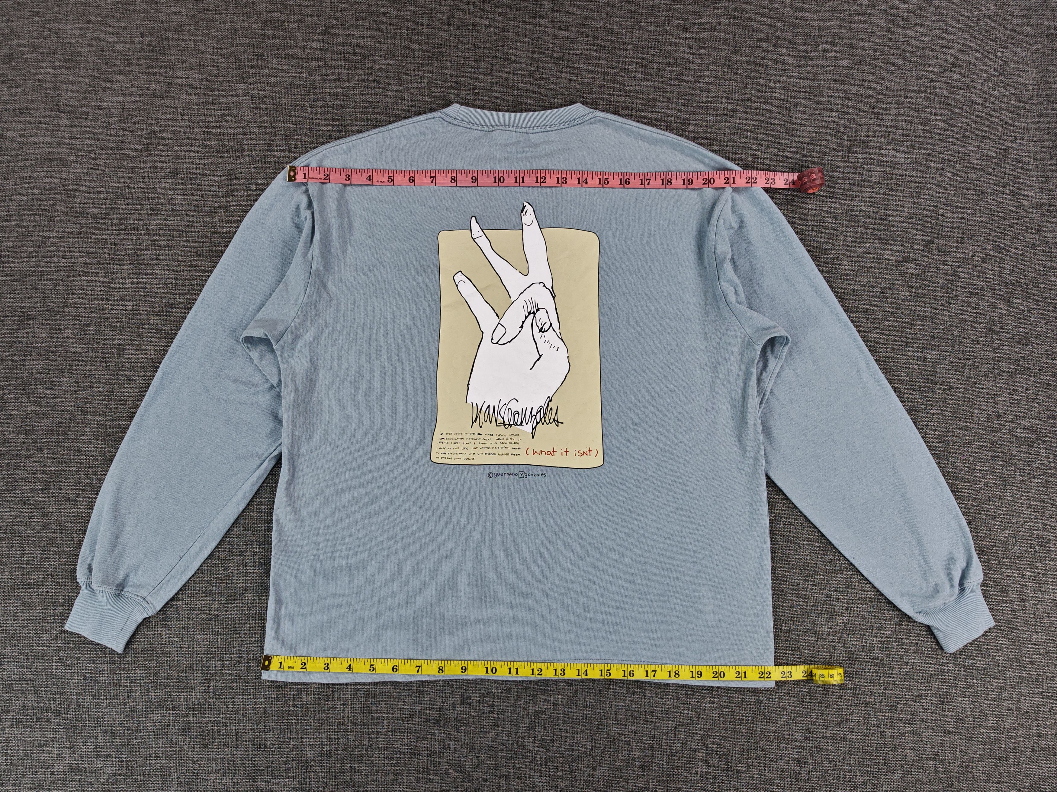 Other Mark Gonzalez Pop Art Graphic Long Sleeve Tee Size US M / EU 48-50 / 2 - 4 Thumbnail
