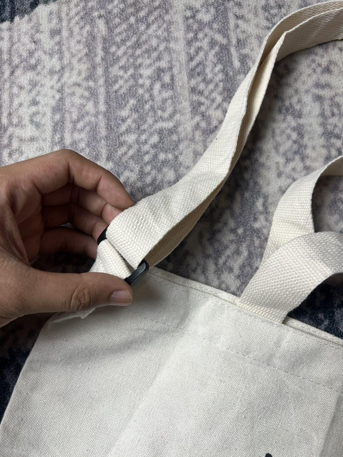 Issey Miyake Ne-net by Issey Miyake Canvas Sling bag / Tote bag Size ONE SIZE - 7 Thumbnail