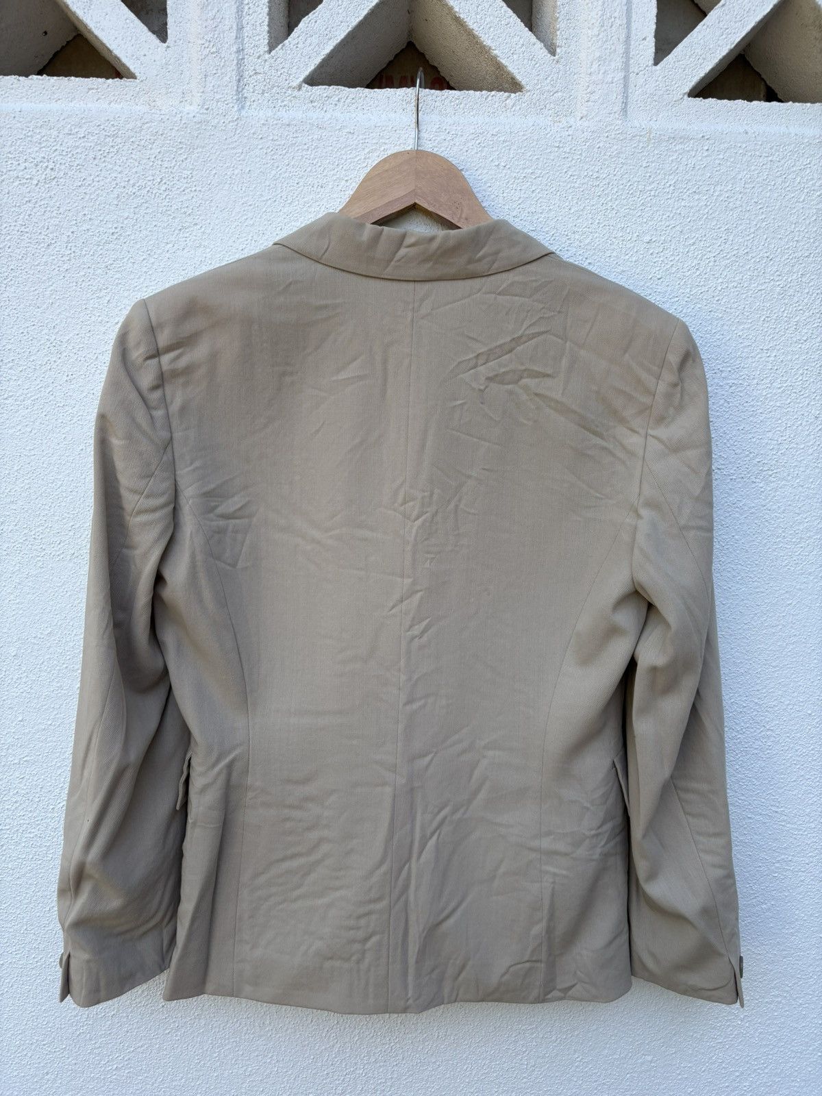 Yohji Yamamoto I Wish Y's bis Beige Blazer Coat