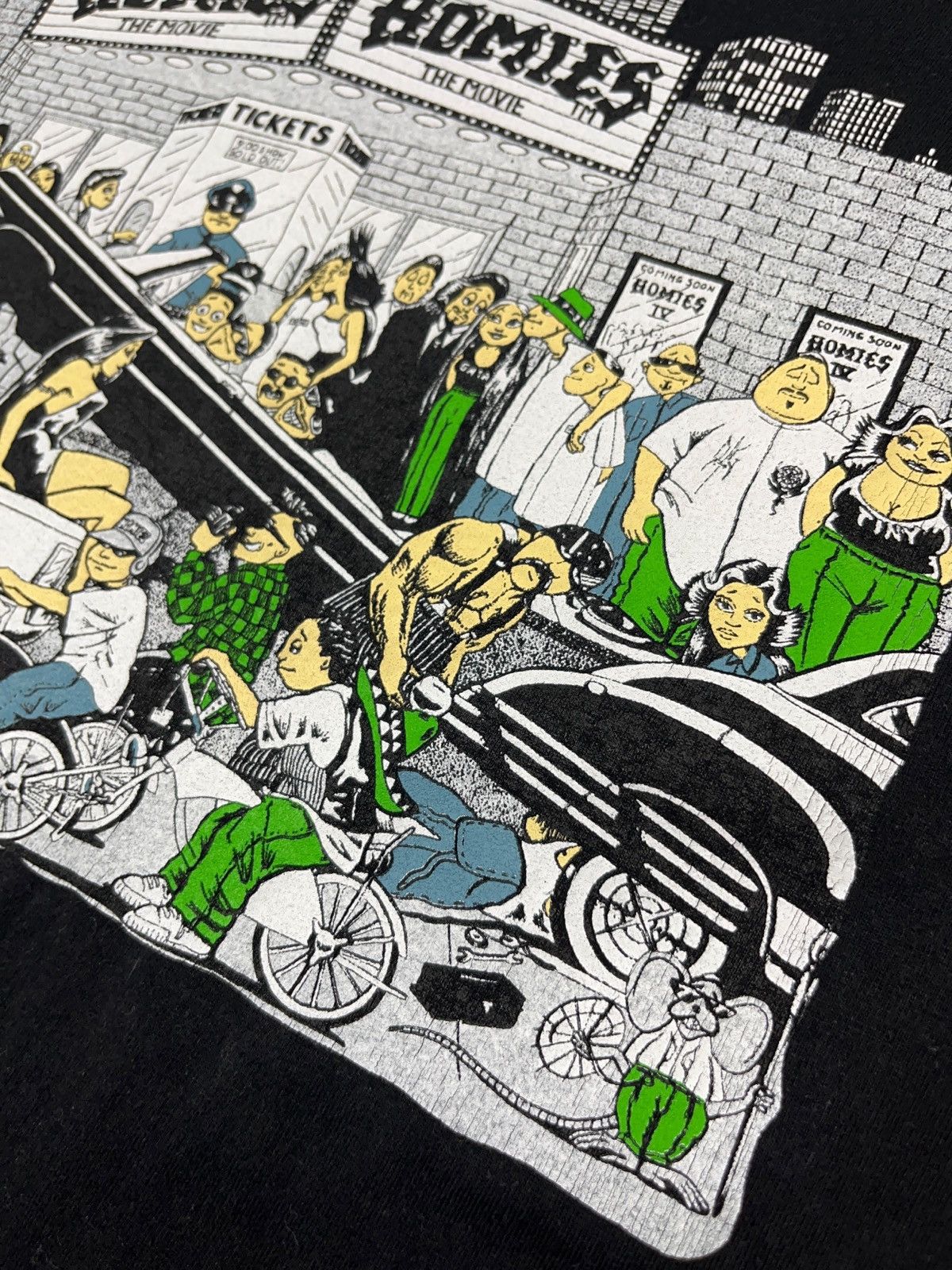 Homies Vintage Homies The Movie David Gonzales DGA Lowrider Shirt Size US XL / EU 56 / 4 - 9 Thumbnail