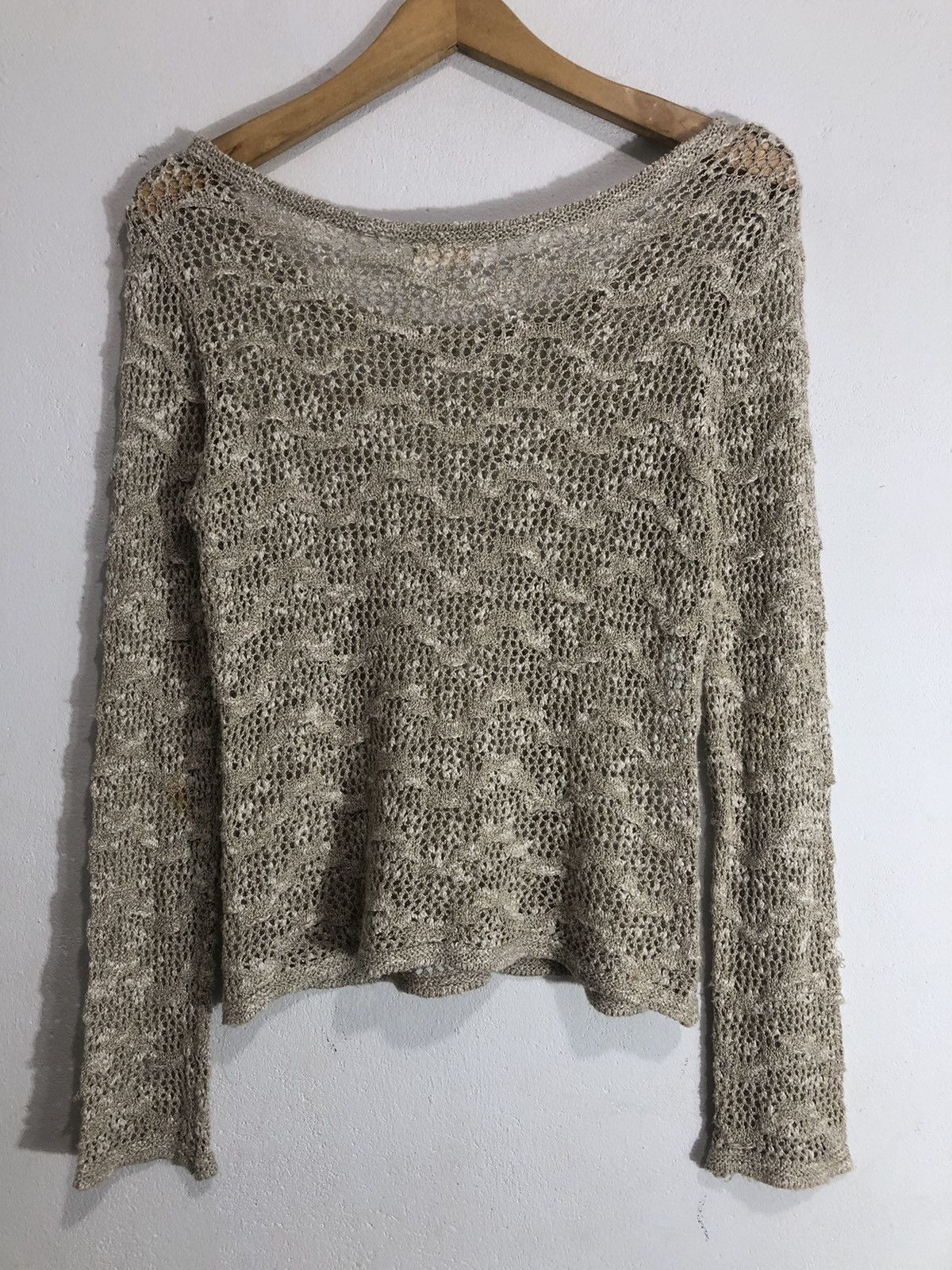 20471120 × Japanese Brand × KMRii Y2k Japanese Brand Choi.X Open Knitted Grunge Style Size US M / EU 48-50 / 2 - 3 Thumbnail