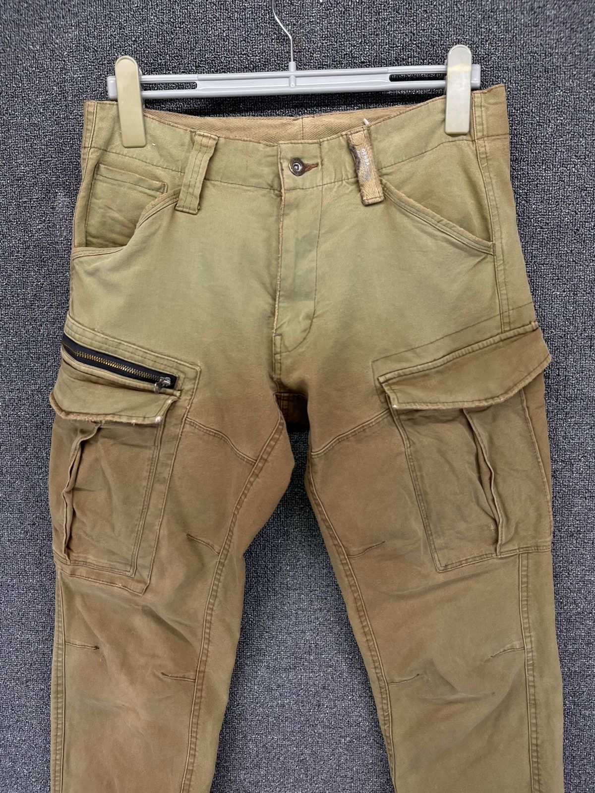 Japanese Brand Vintage Xebec Genba Rare Carhartt Style Cargo Tactical Pants Size US 32 / EU 48 - 2 Thumbnail