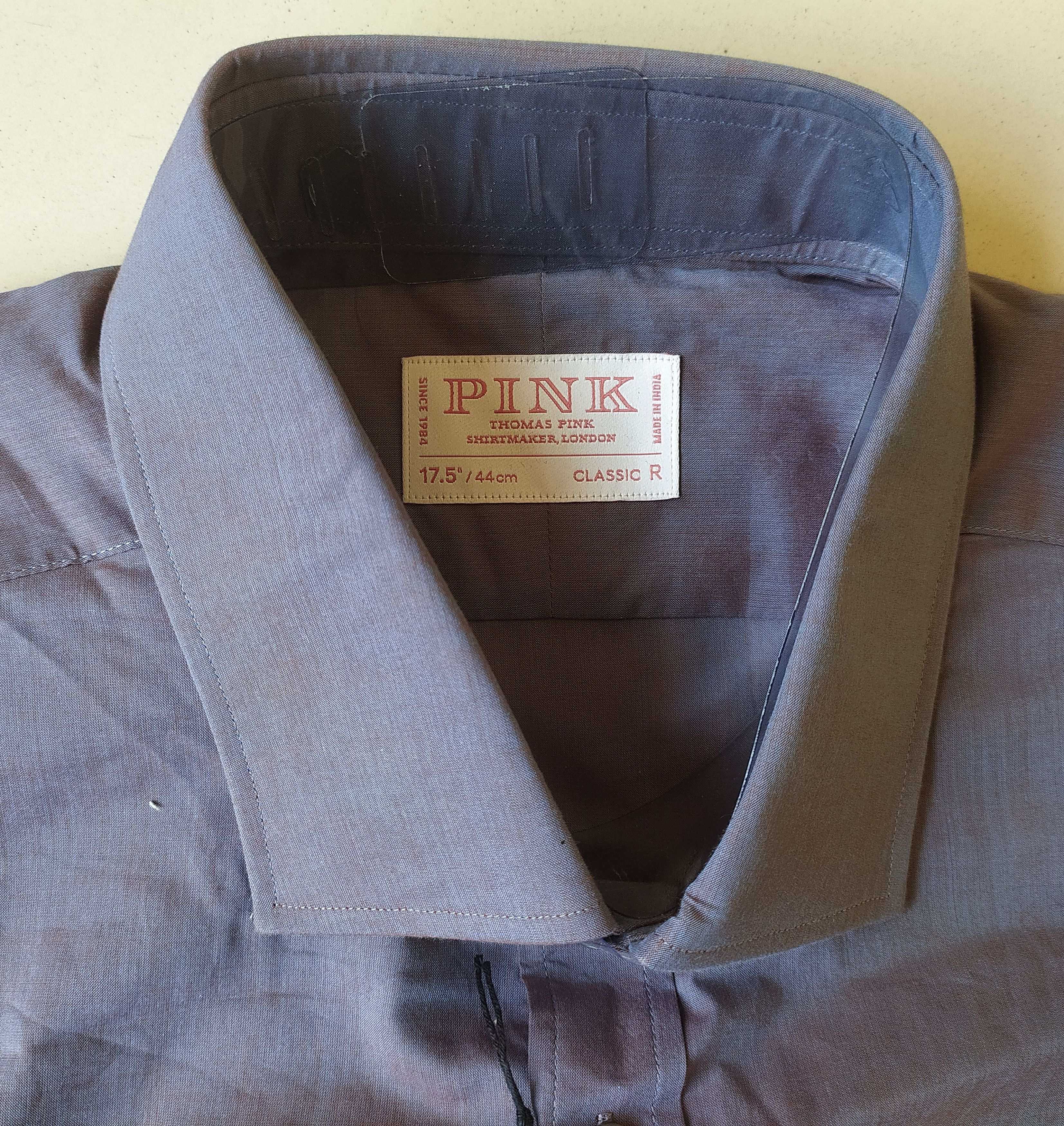 Thomas Pink Thomas Pink Formal Chambray Shirt Free Shipping T/74 Size US XL / EU 56 / 4 - 5 Thumbnail