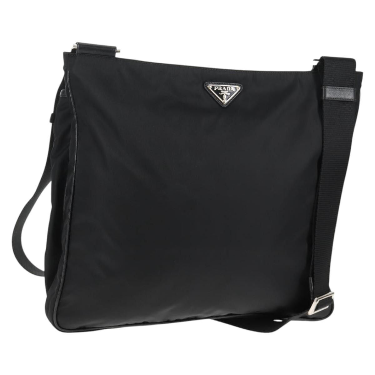 Prada Prada Zip Messenger Quilted Tessuto Size ONE SIZE - 1 Thumbnail