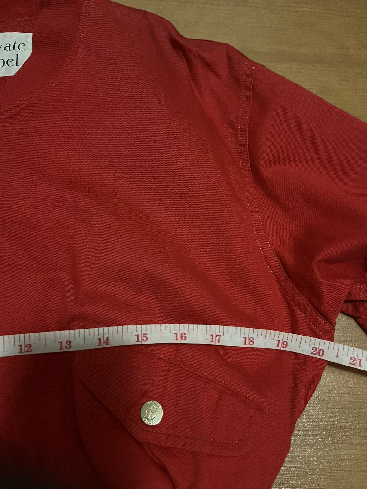 Vintage Vintage Private Label Japan Tulip Bomber Jacket (Red) Size M / US 6-8 / IT 42-44 - 9 Thumbnail