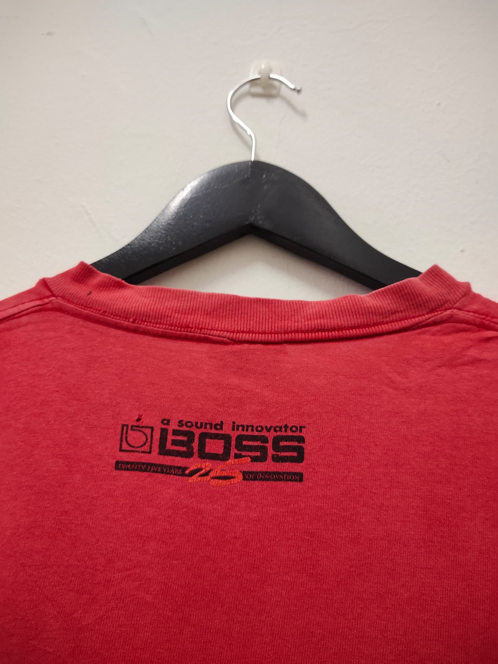 Band Tees Vintage 90s BOSS sound system promo t shirt distressed Size US L / EU 52-54 / 3 - 5 Thumbnail