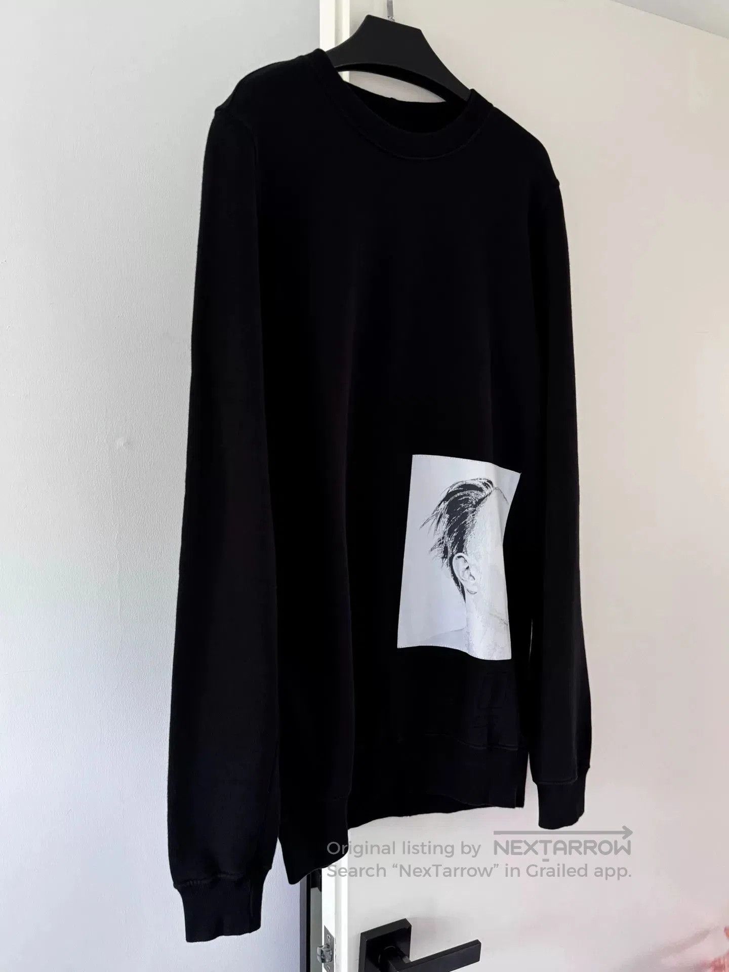 Rick Owens Drkshdw Rick Owens DRKSHDW Black Sweatshirt. Size US XS / EU 42 / 0 - 3 Thumbnail