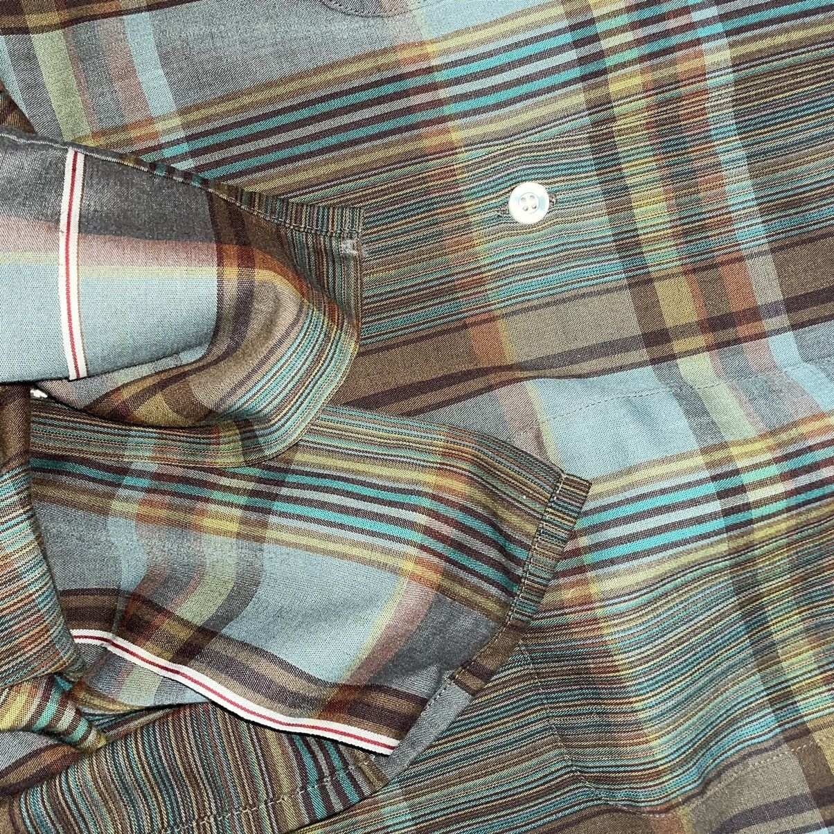 McGregor MCGREGOR 1950s Button Up Plaid Shirt Size US M / EU 48-50 / 2 - 3 Thumbnail