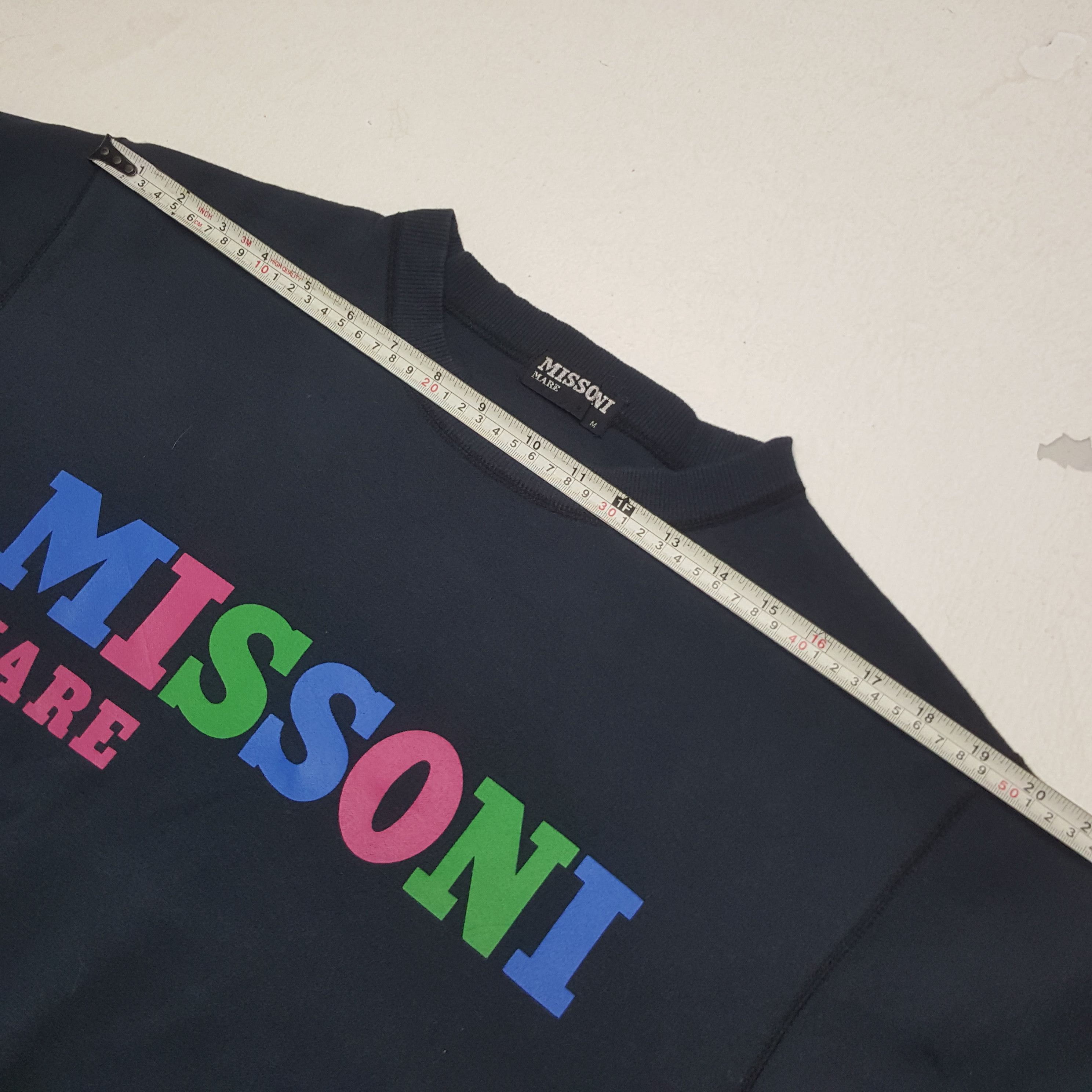 Missoni × Vintage Vintage Missoni Mare Sweatshirt Size M / US 6-8 / IT 42-44 - 5 Thumbnail
