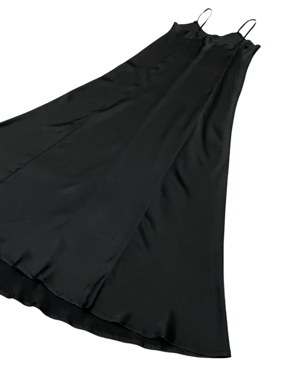 Yohji Yamamoto Yohji Yamamoto + Noir Soie Silk Midi Dress Size S / US 4 / IT 40 - 8 Thumbnail