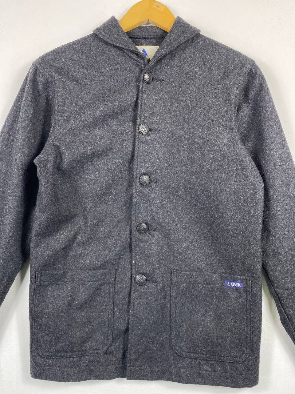 Vintage le glazik france wool jacket nice design Size US M / EU 48-50 / 2 - 1 Thumbnail