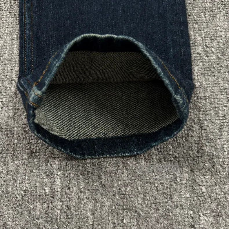 Louis Vuitton Louis Vuitton Back Leather Label Blue Jeans Size US 31 - 4 Thumbnail
